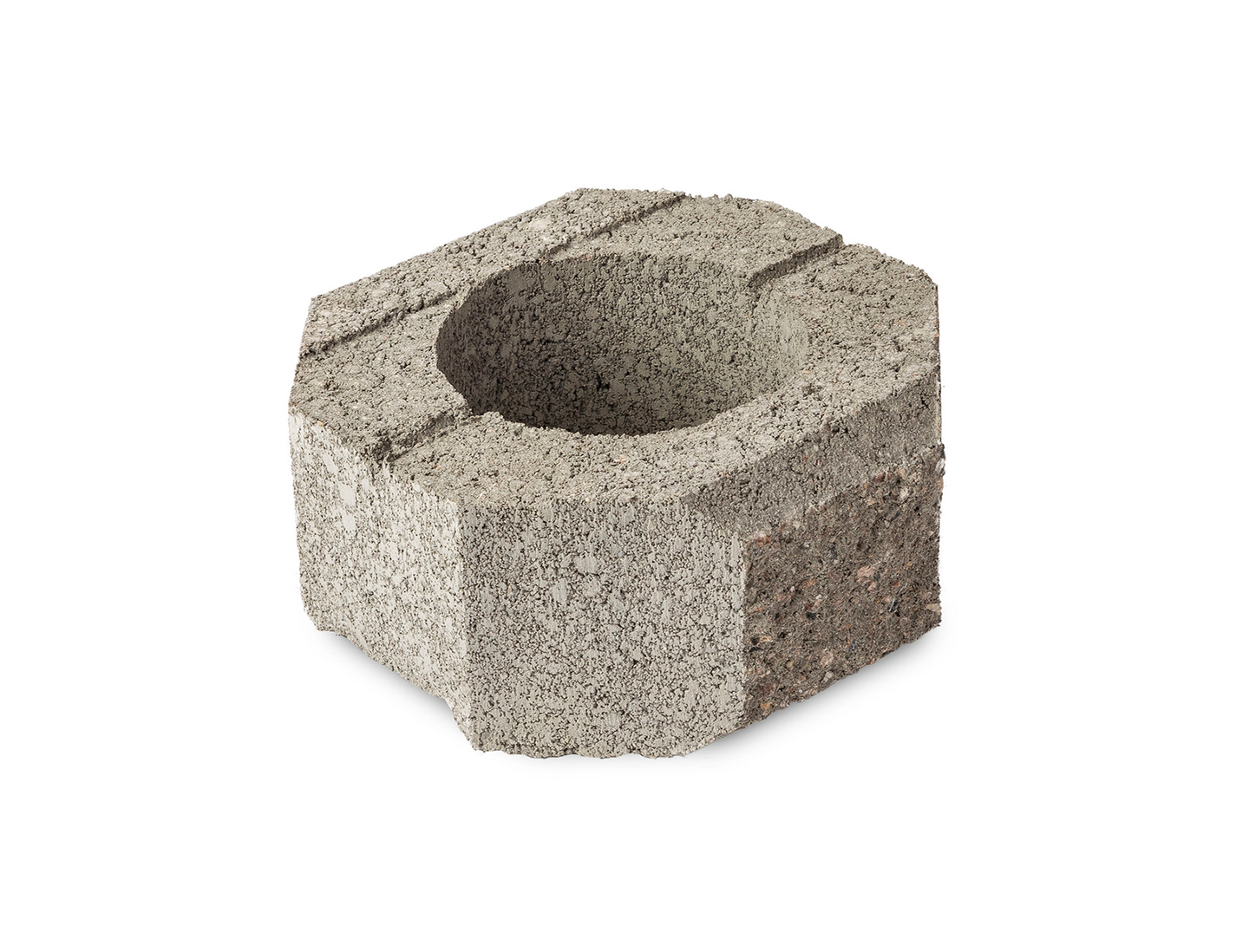 Vallikivi päätykivi HB 215x215x100mm harmaa 60kpl/lava 340kg/lava