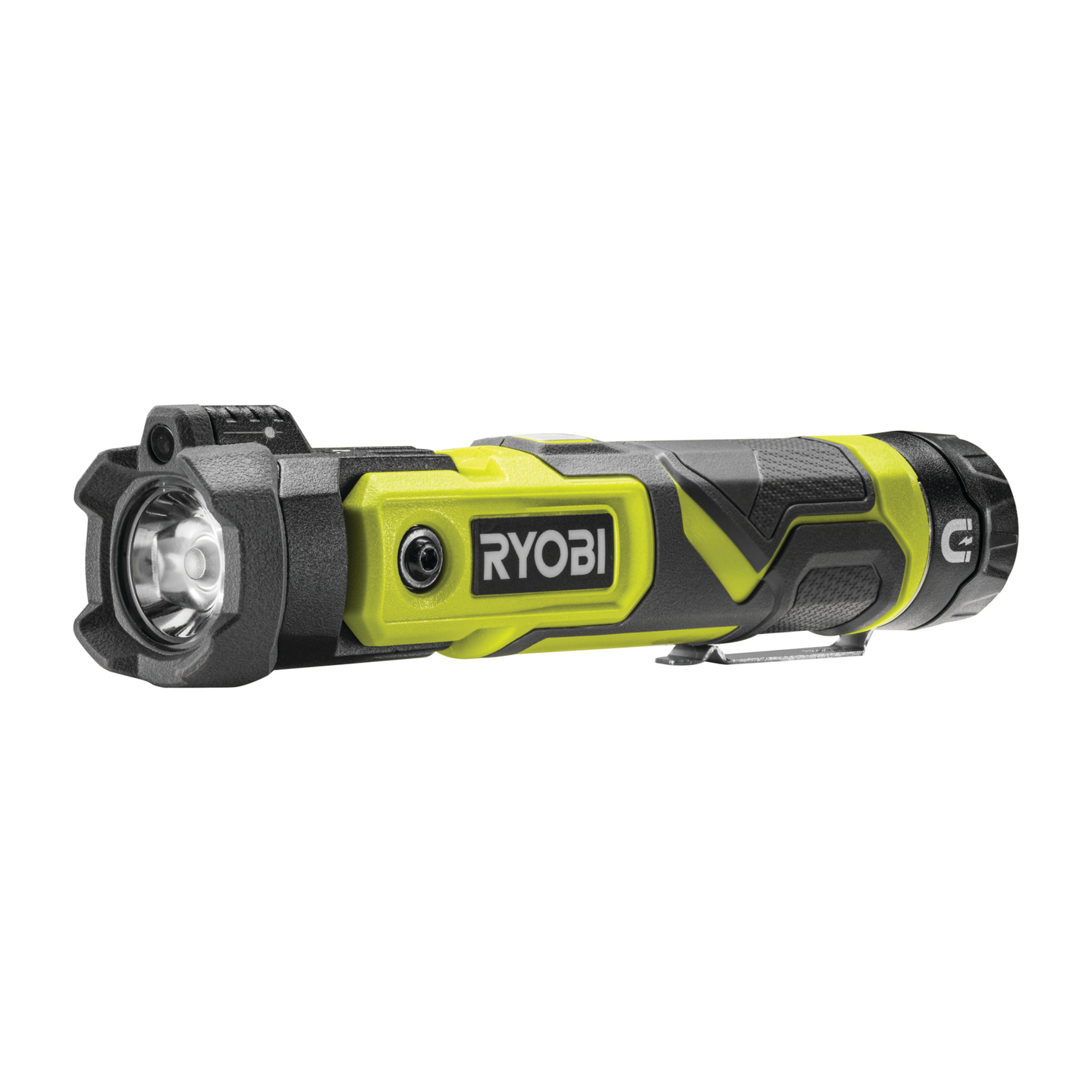 Taskulamppu laser osoittimella RYOBI RLP4-0 4V USB-Litium-sarja ei akkua