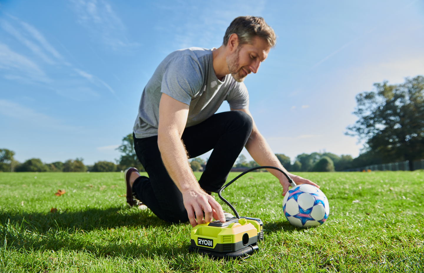 Multikompressori / monitoimipumppu Ryobi RMI18-0 18V ONE+ ei akkua mukana