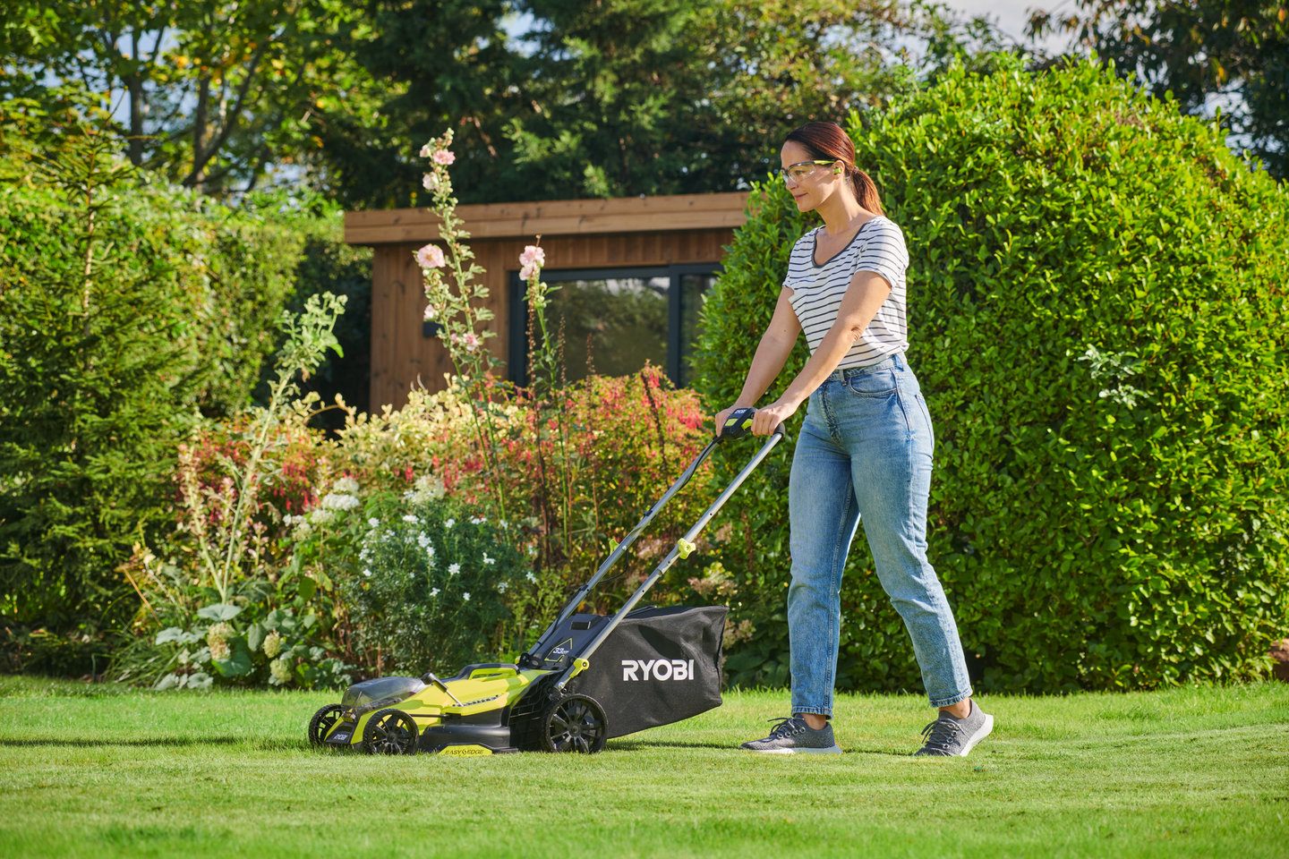 Akkuruohonleikkuri Ryobi RY18LMX33A-150 18V ONE+ 1x5,0Ah