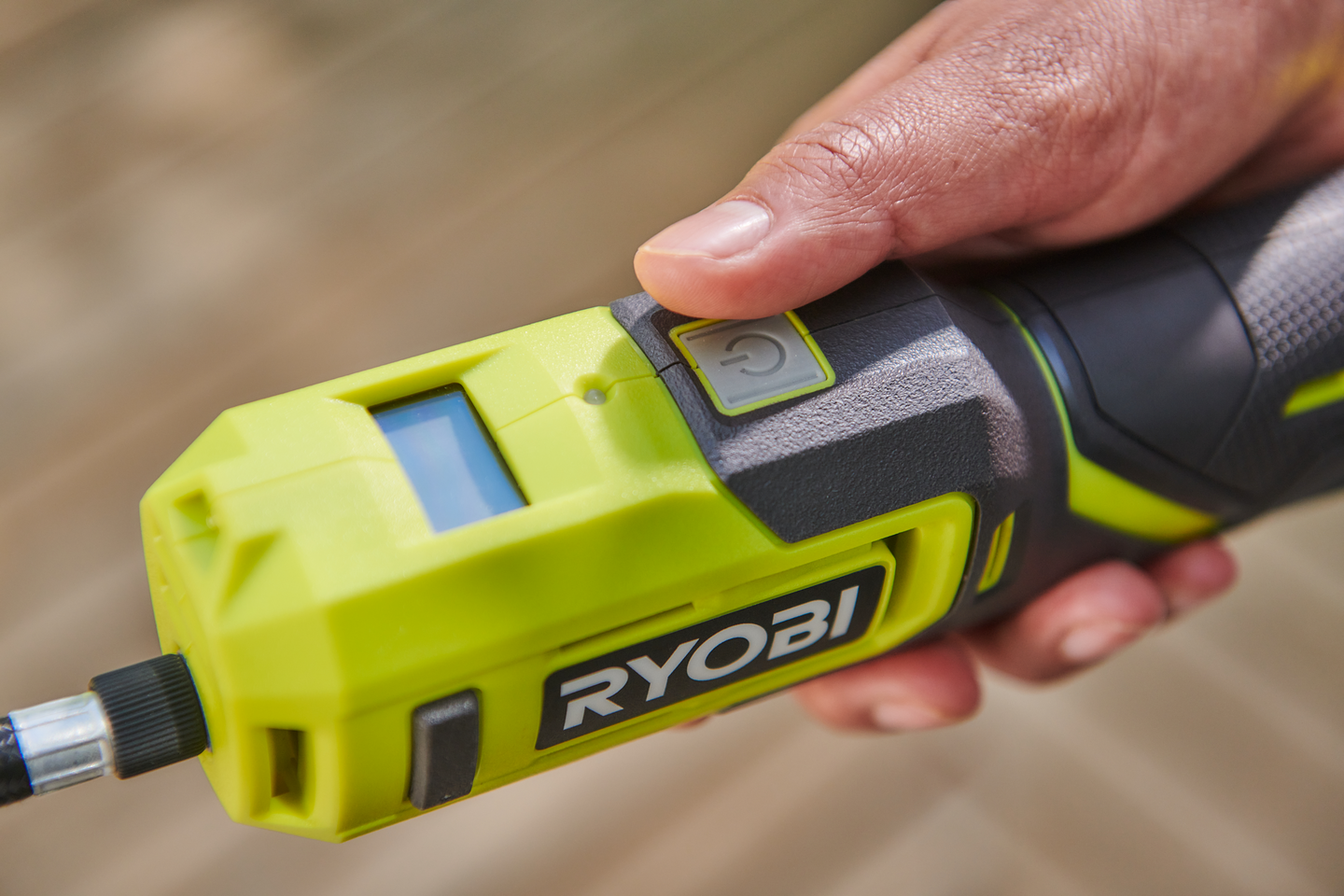 Akkupumppu RYOBI RI4-120G 4V USB-Litium-sarja 2,0Ah akulla