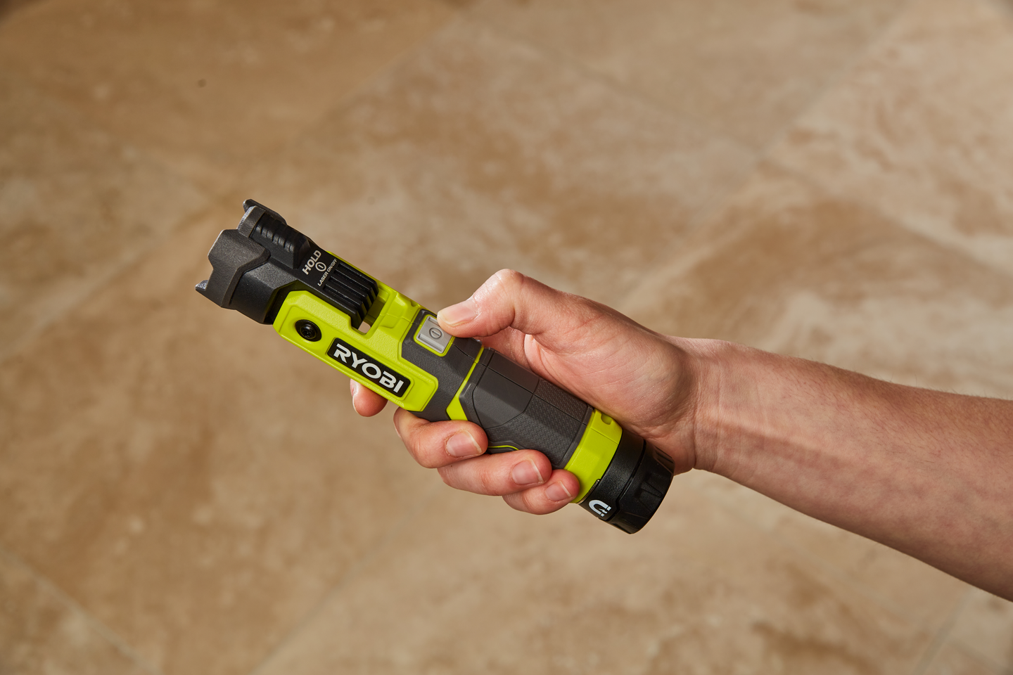 Taskulamppu RYOBI RLP4-120G 4V USB-Litium-sarja 2,0Ah akulla