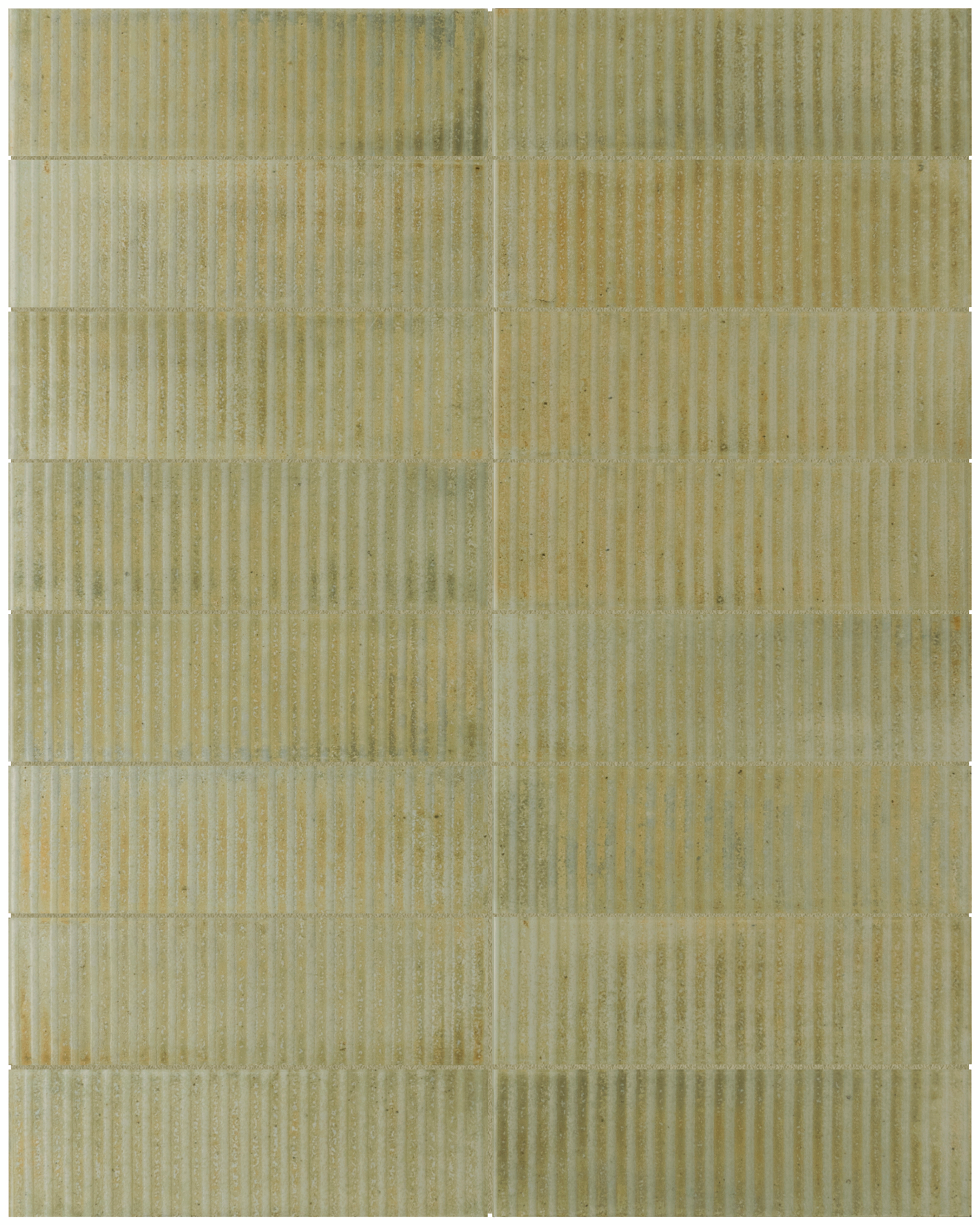 Lattialaatta Cello Raku 6x18,6cm Line Sage 0,42m²