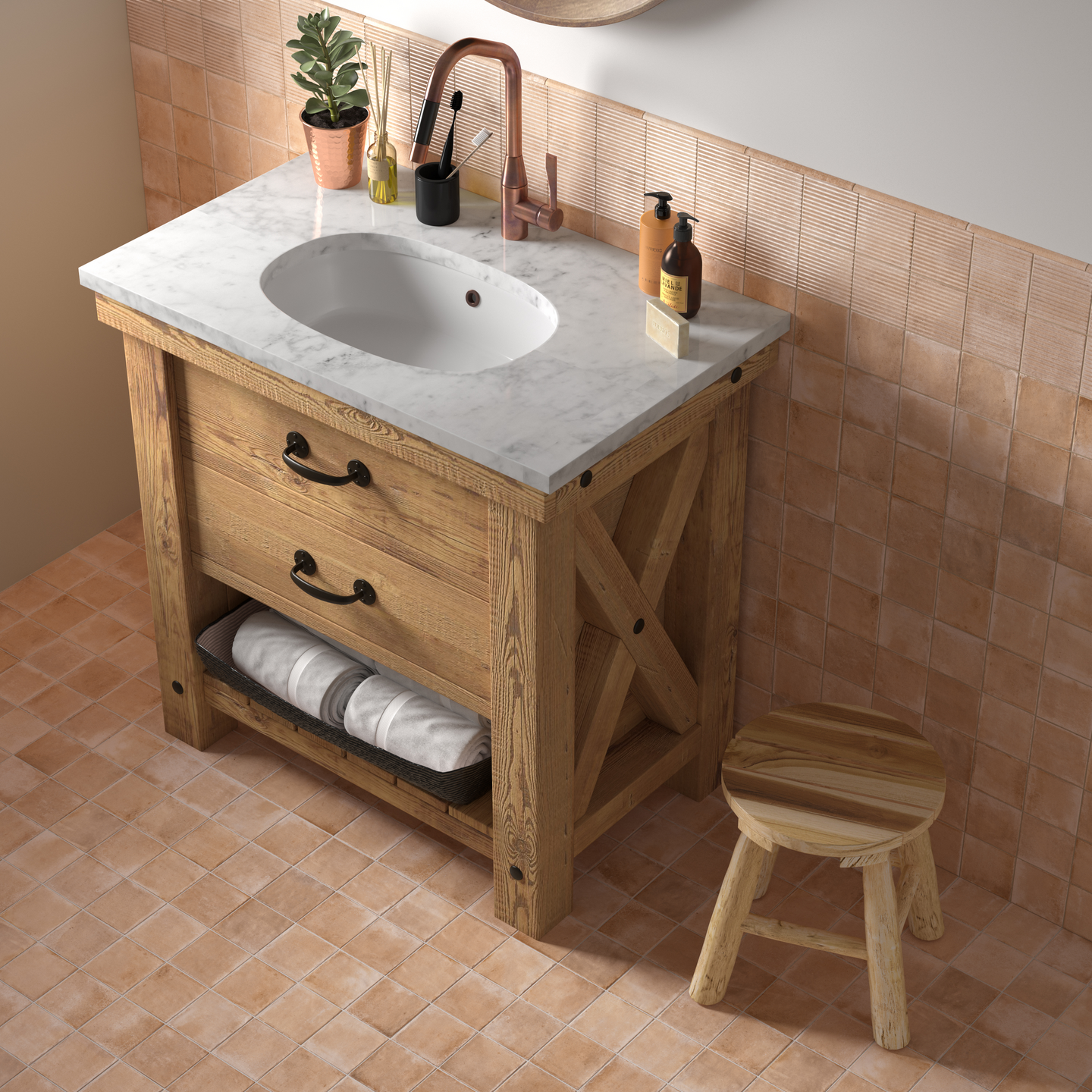 KLINKER CELLO RAKU 10X10 NUDE 0,6M2