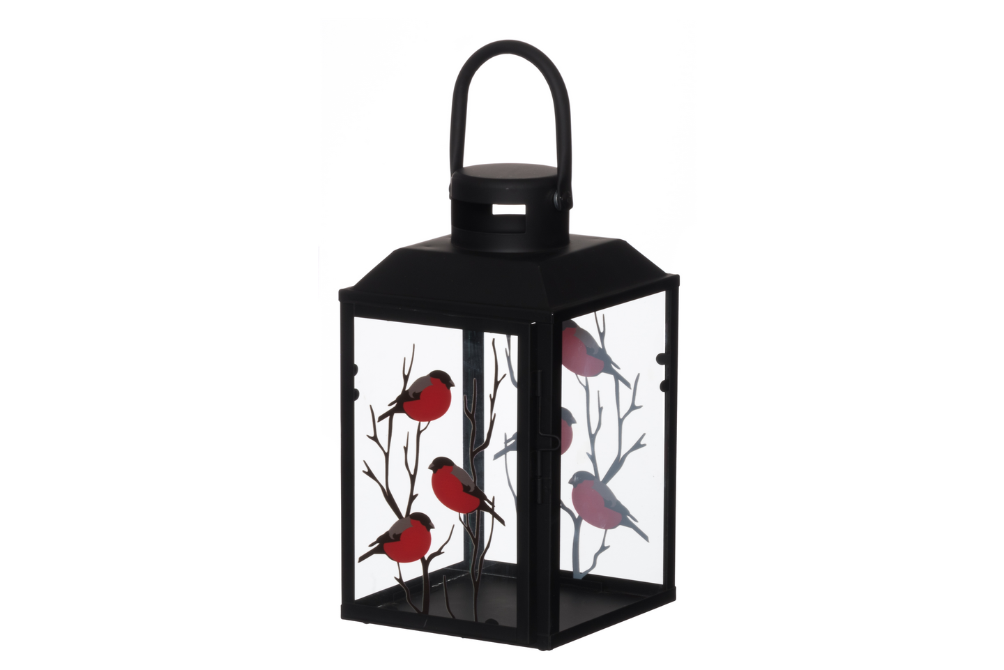 Lyhty Winteria punatulkku 23cm