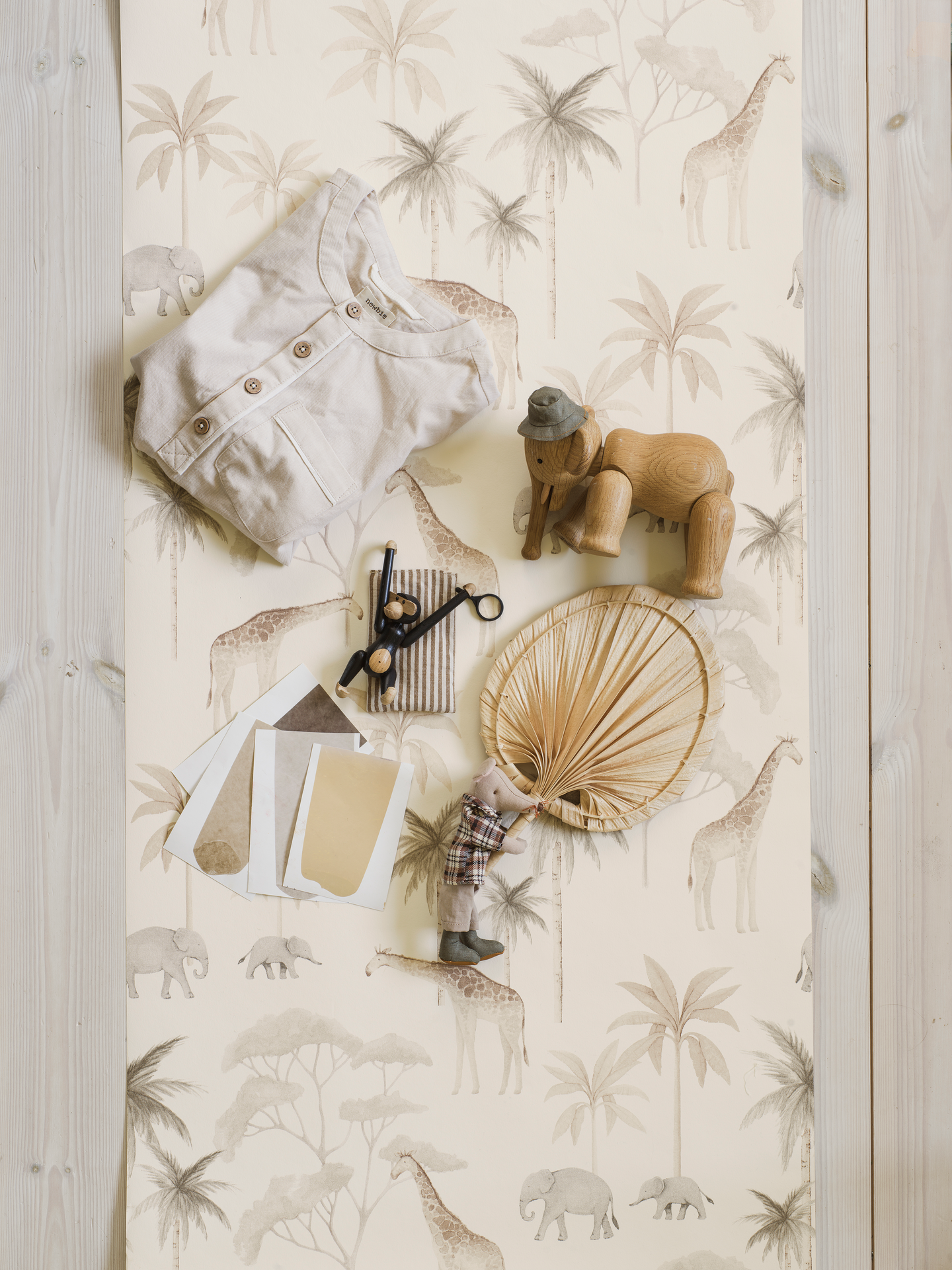 Kuitutapetti Boråstapeter Newbie II 6938 Savannah 10,05m