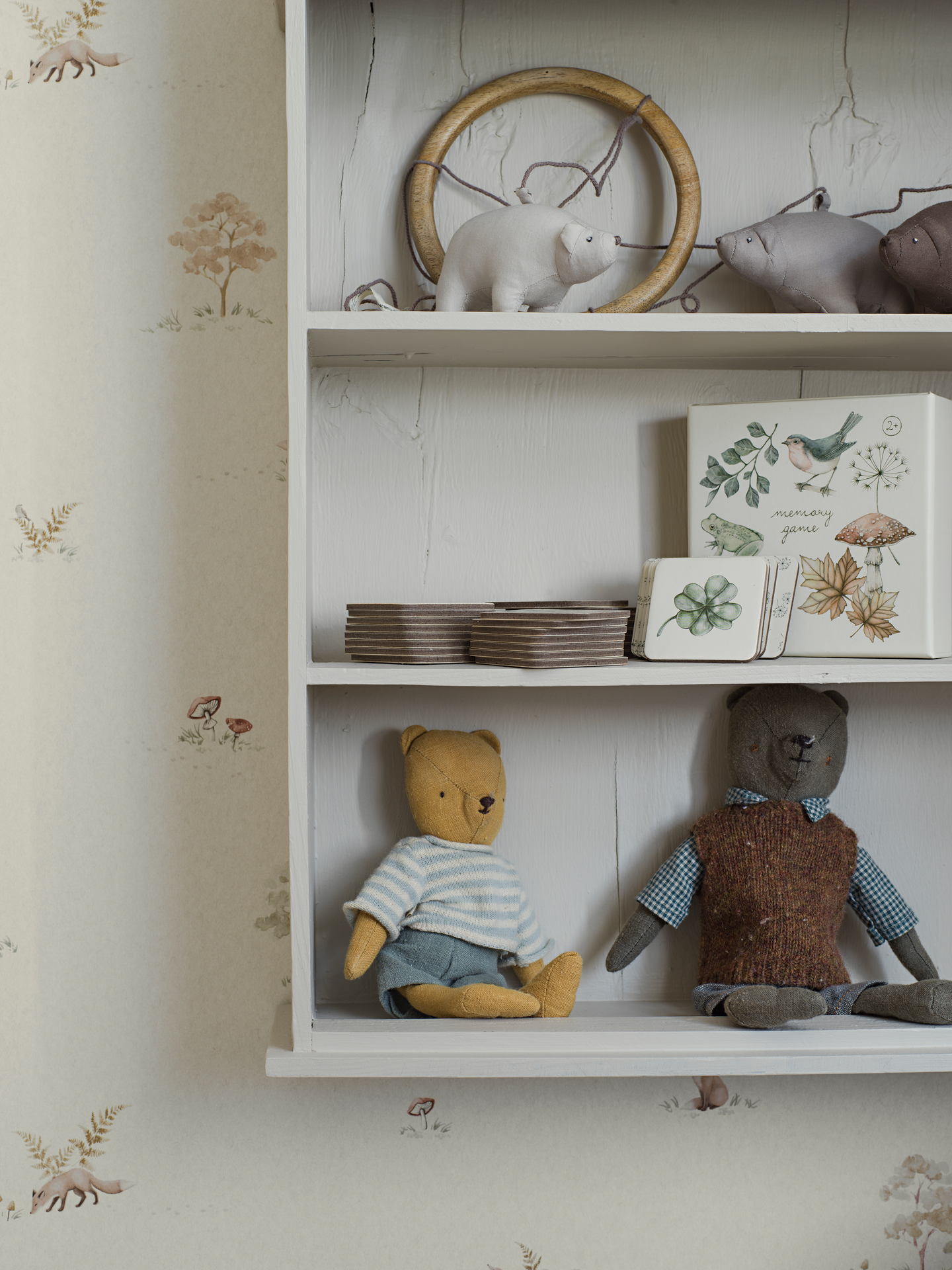 Kuitutapetti Boråstapeter Newbie II 6923 Little Fox 10,05m