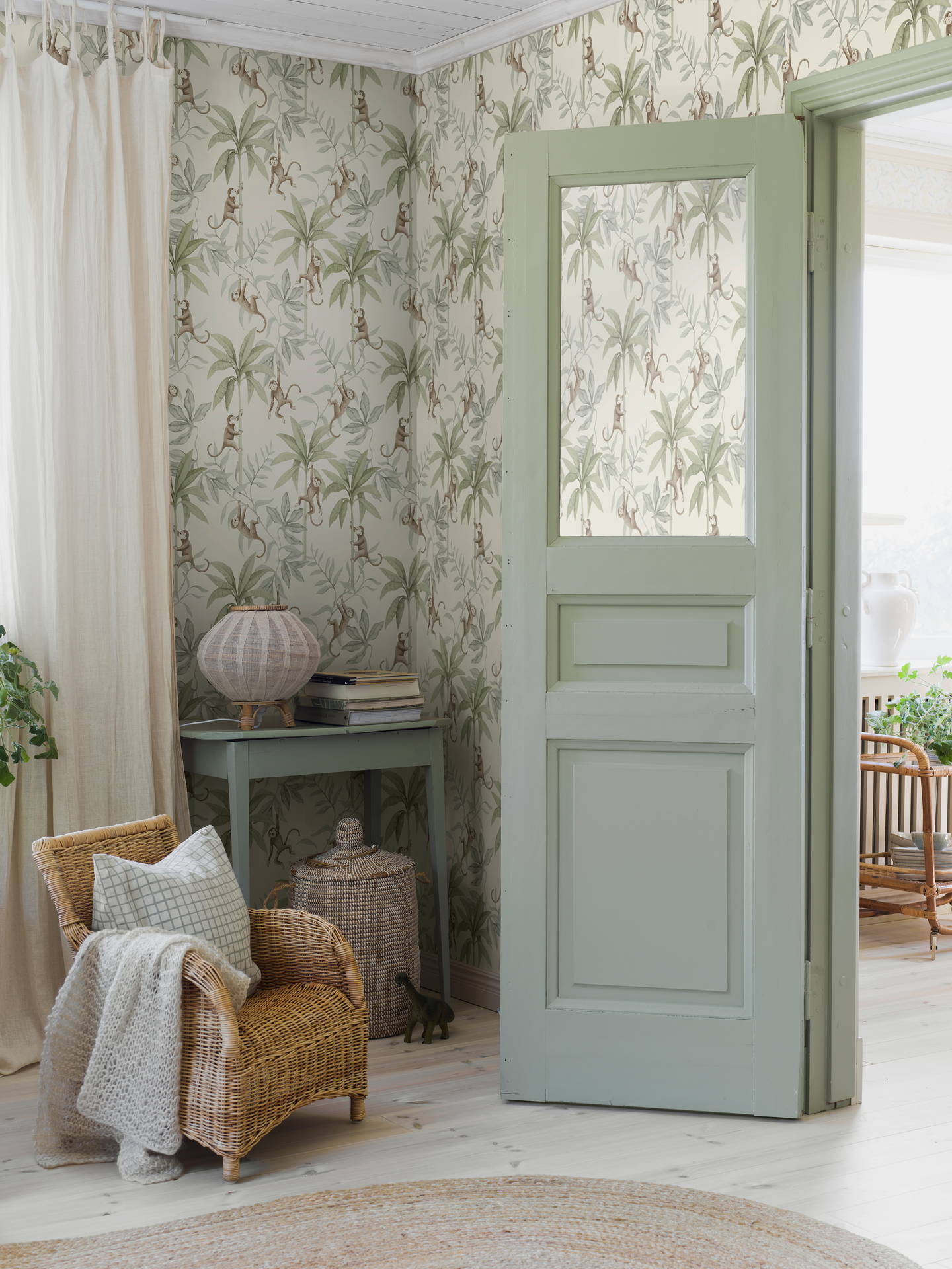 Kuitutapetti Boråstapeter Newbie II 6936 Jungle Friends 10,05m