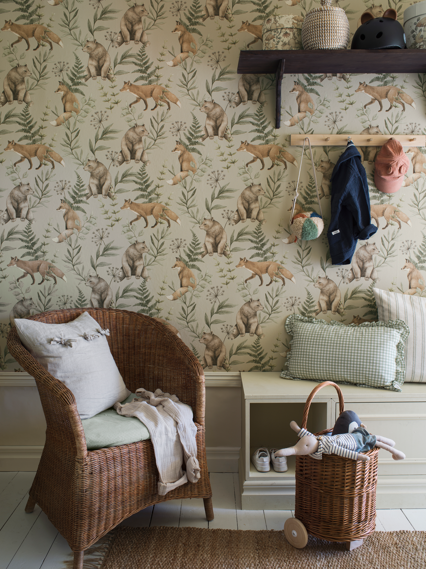 Kuitutapetti Boråstapeter Newbie II 6921 Wild Forest 10,05m