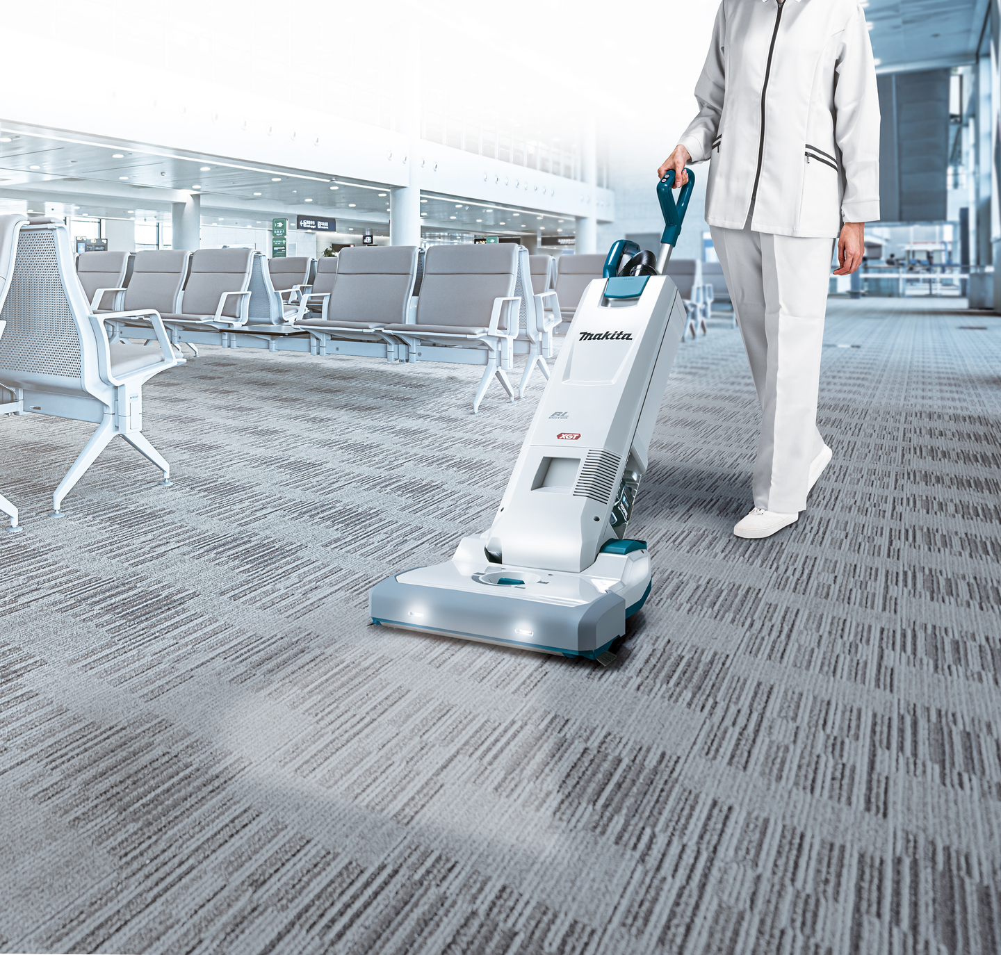 Imuri Makita VC010GZ 40V XGT tamppaava pystymalli runkoversio