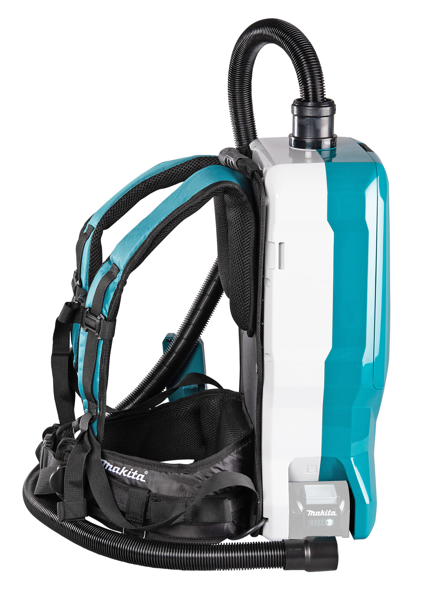 Reppuimuri Makita VC012GZ01 40V XGT, 6l työkalukiinnitys AWS runkoversio