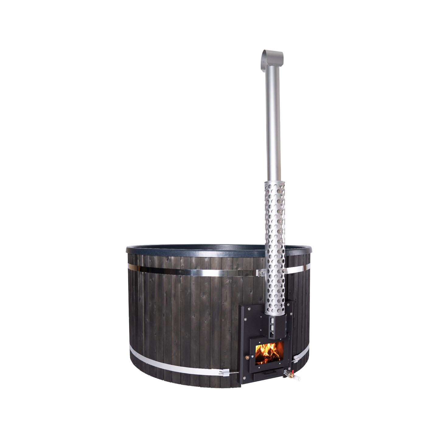 Kylpytynnyri PW-Spa Freetime in L musta/mustagraniitti