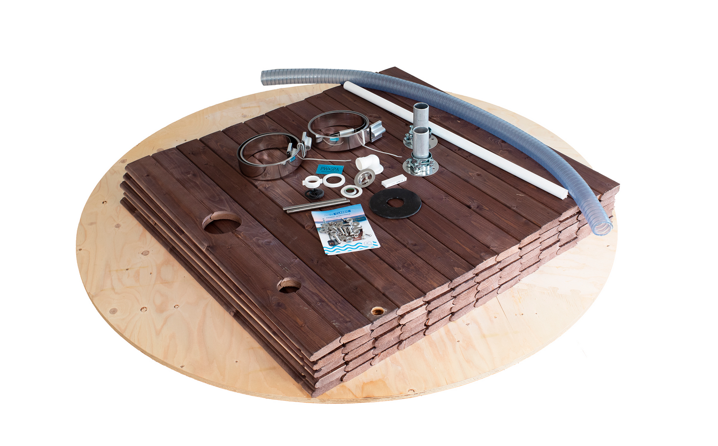 Kylpytynnyri PW-Spa TSI Classic pähkinä/tummanharmaa