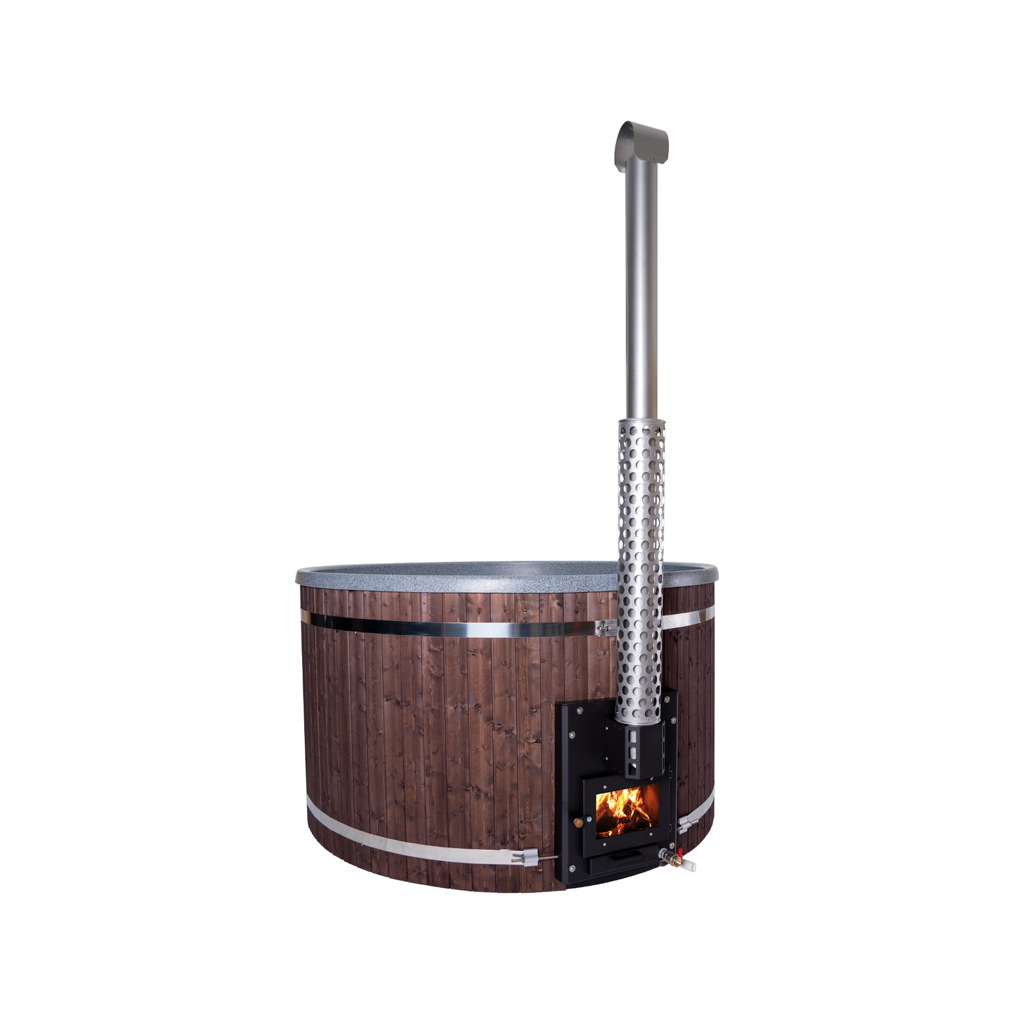 Kylpytynnyri PW-Spa Freetime in L pähkinä/graniitti