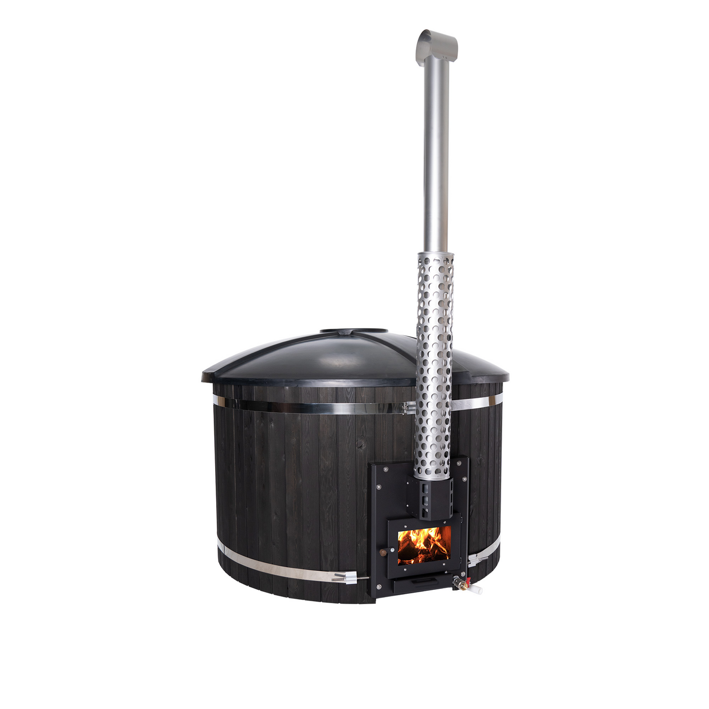 Kylpytynnyri PW-Spa Freetime in L musta/mustagraniitti