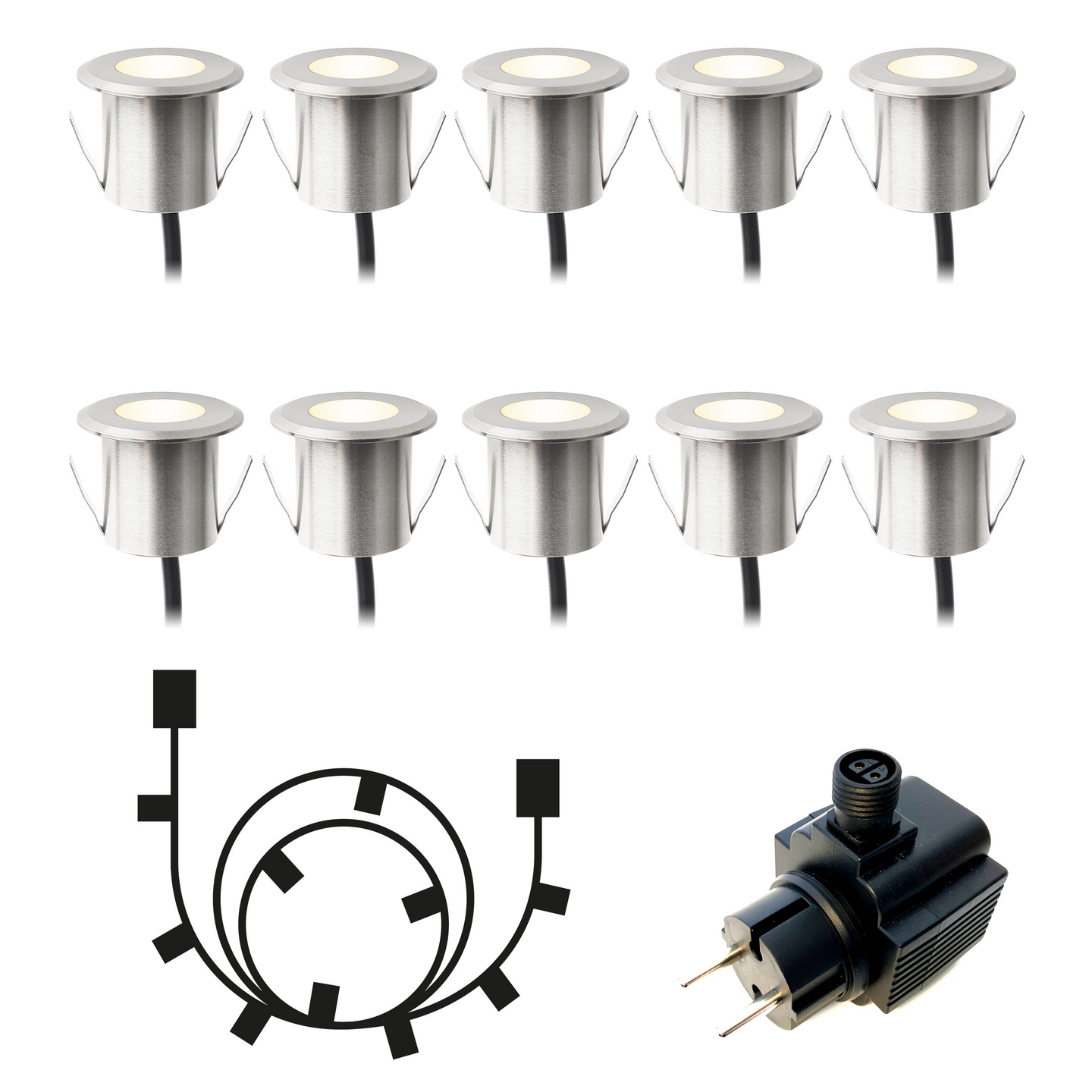 DEXTER LIGHTSON DECKLIGHTS 10-PACK LIG