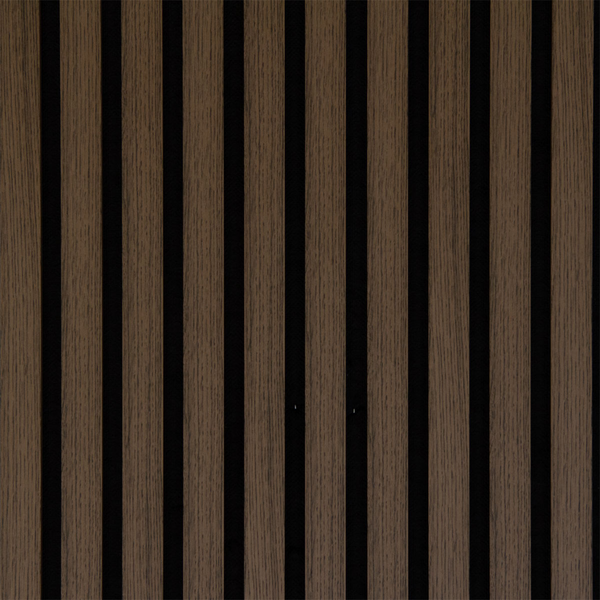 Akustiikkarimapaneeli Cello 22x600x2700mm savutammi 4cm rima