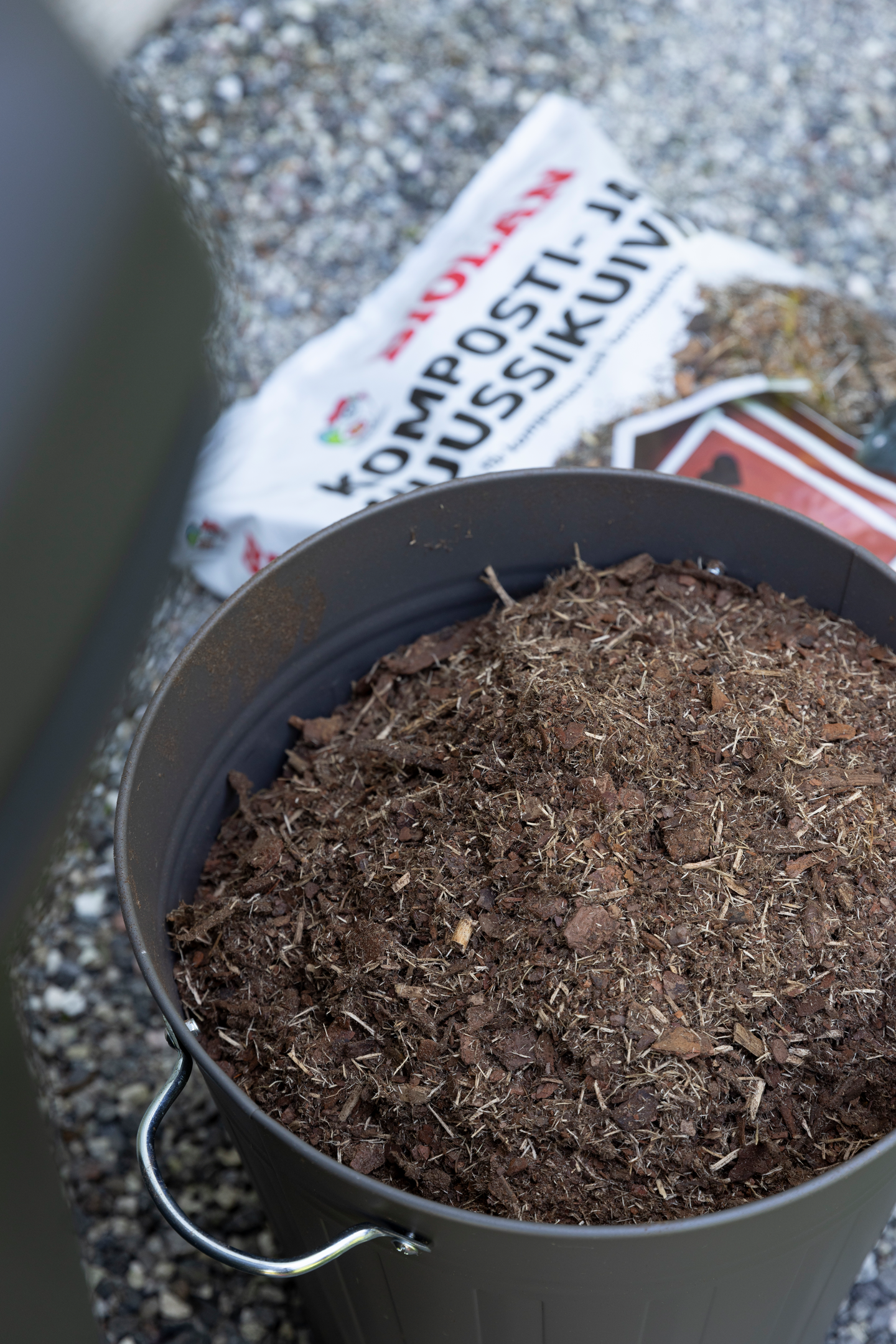 Komposti- ja huussikuivike Biolan turpeeton 40l