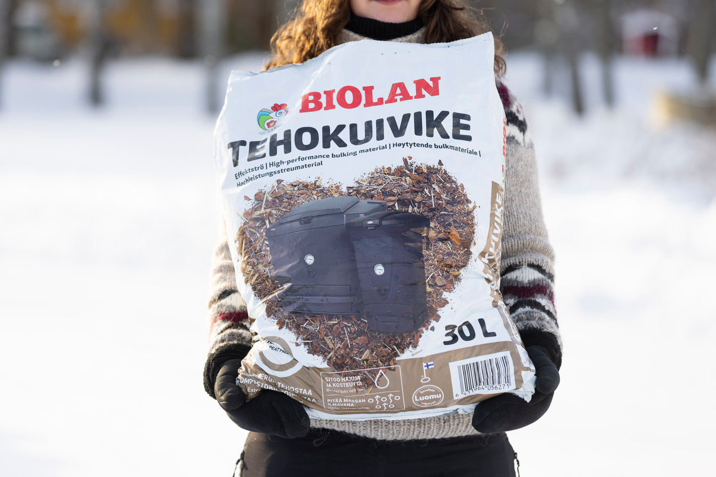 Tehokuivike Biolan turpeeton 30 l