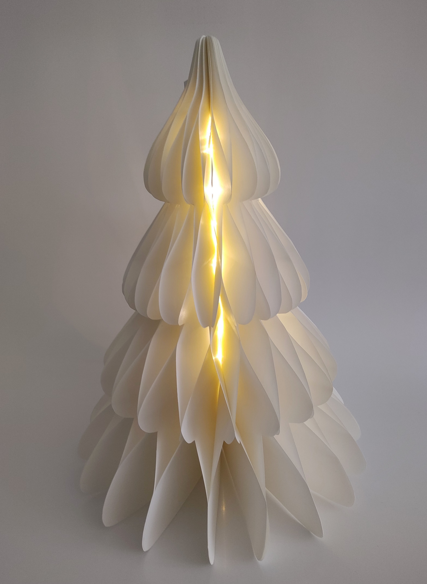 Paperipuu Cello 20led  40cm valkoinen