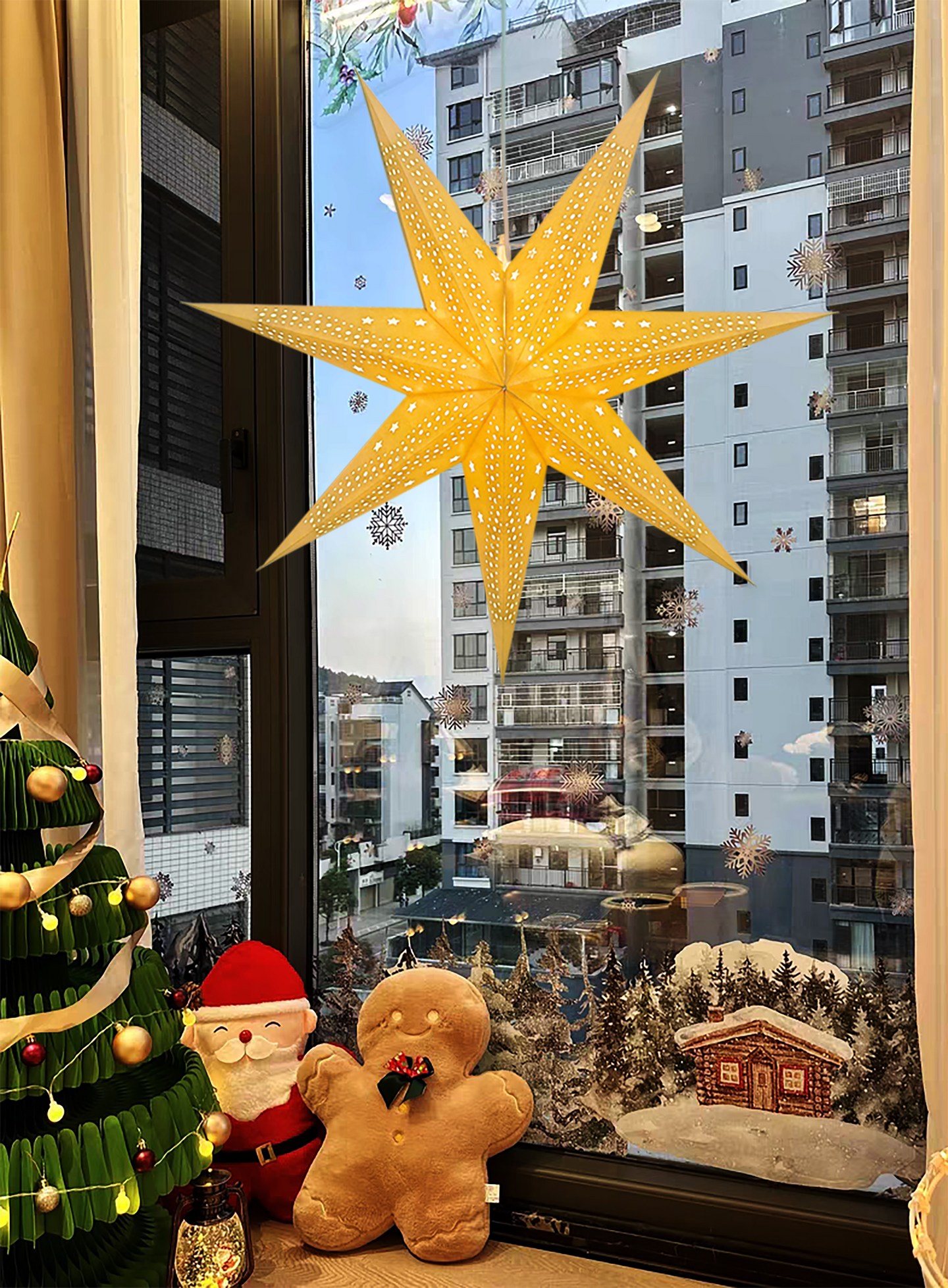 Paperitähti Cello Elegant 75cm kulta