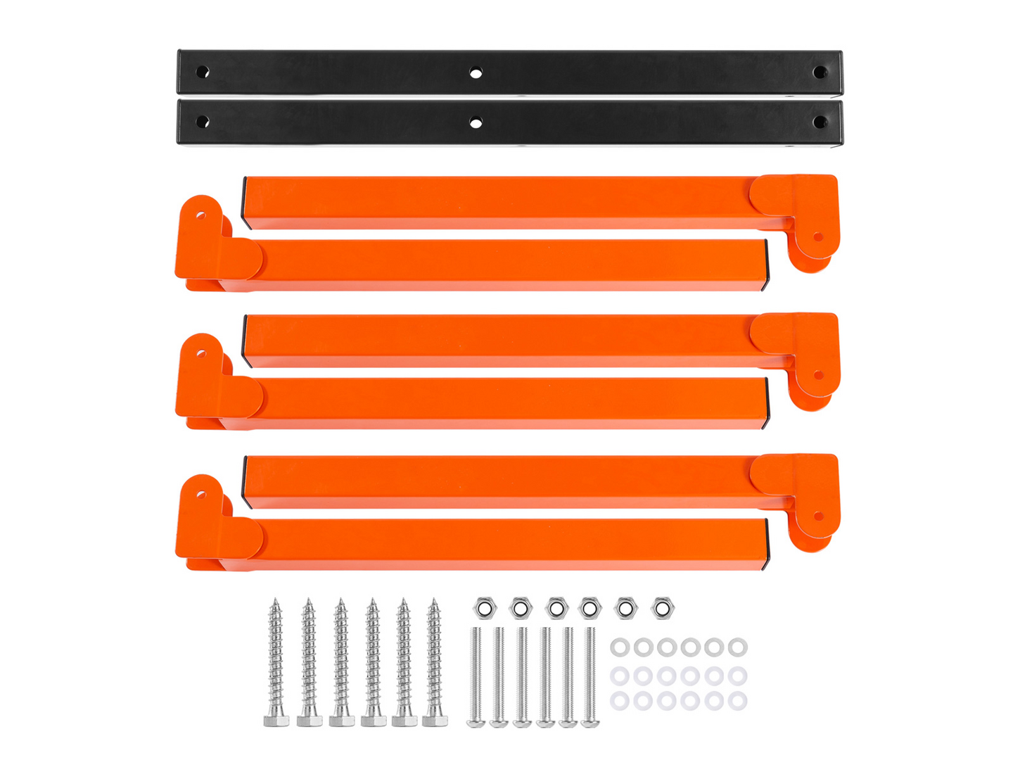 Puutavaran säilytysteline Pisla taitettava 2kpl