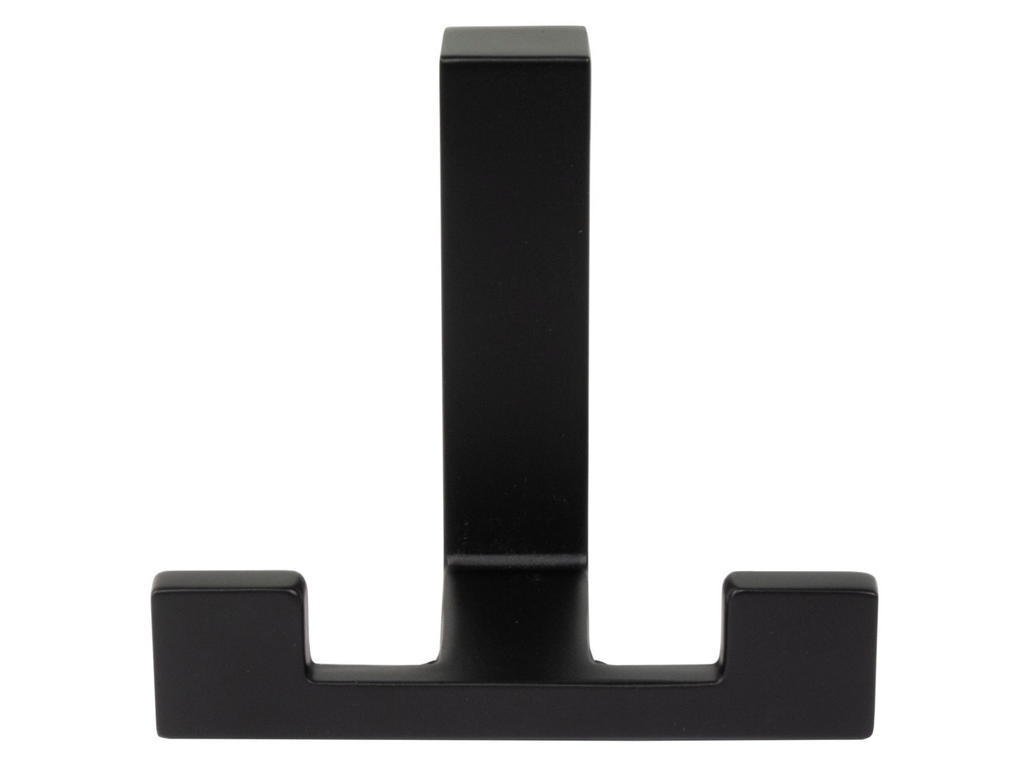 Vaatekoukku Pisla Double musta