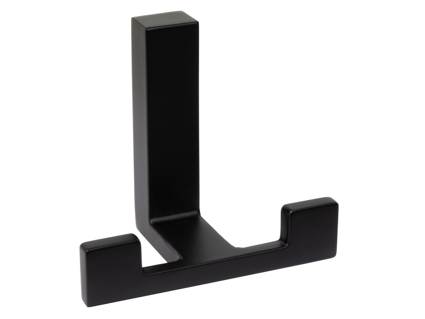 Vaatekoukku Pisla Double musta