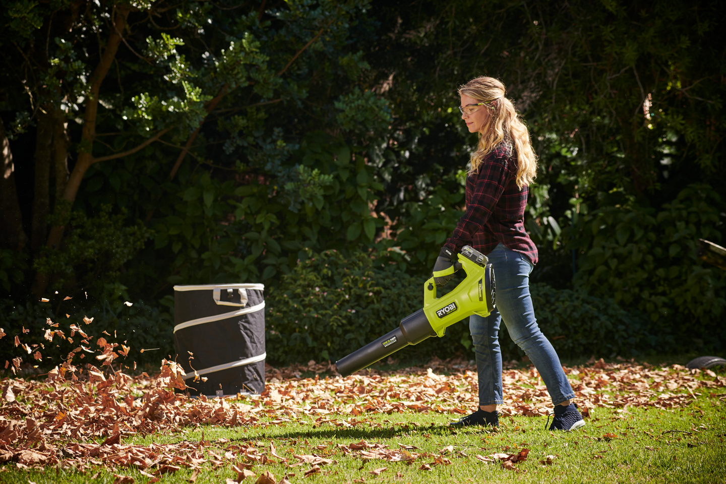 Akkupuhallin Ryobi RY18BLXD 18V ONE+ HP runko