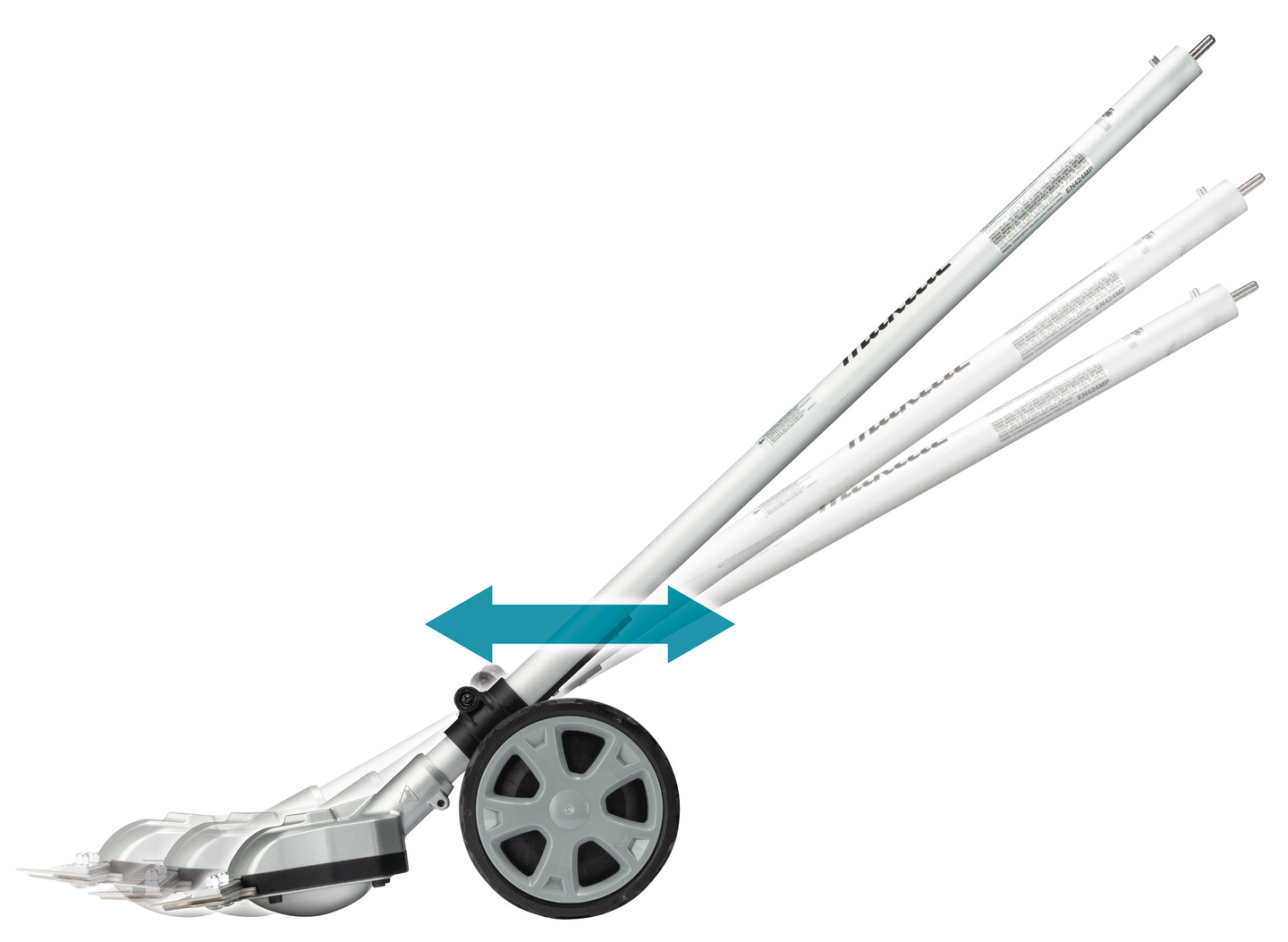 Niittokonelisälaite Makita EN424MP tukipyörät