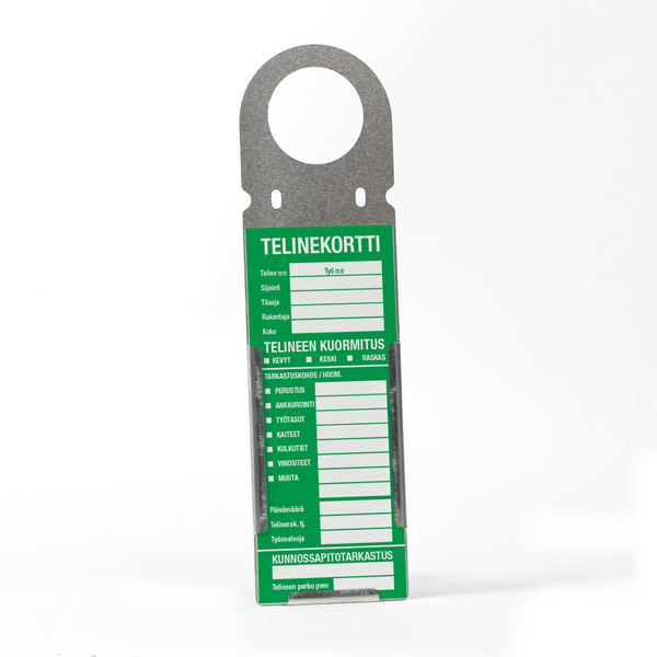 Kyltti Telinekortti ja kotelo 80x200
