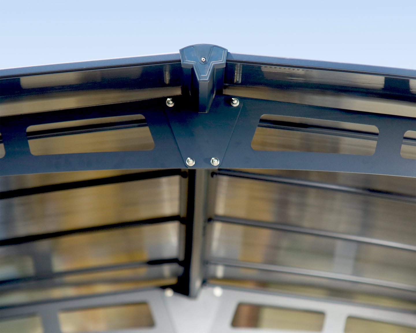 Paviljonki Canopia Tucson 3,6x4,3m harmaa