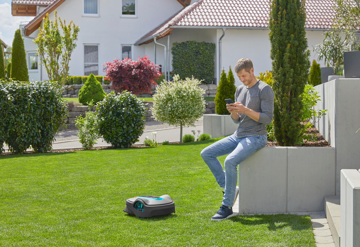 Robottiruohonleikkuri GARDENA Smart Sileno Life 850