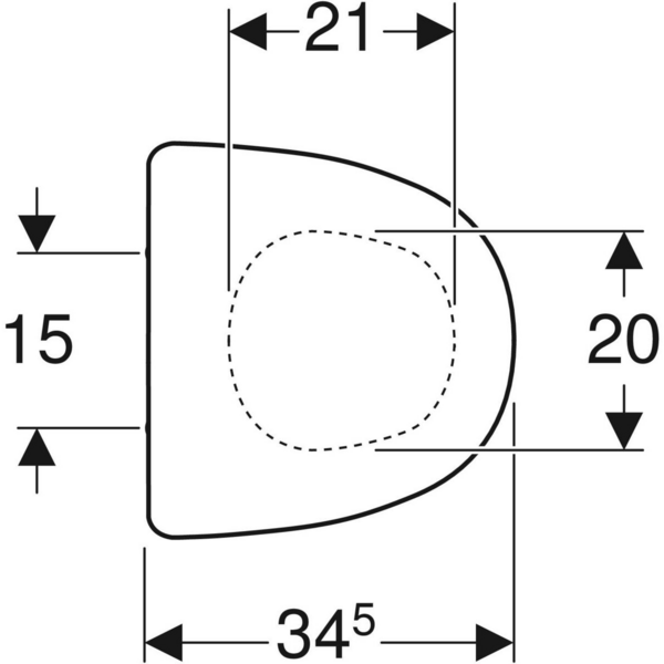 Kansi IDO lasten WC-istuimeen valkoinen 99418