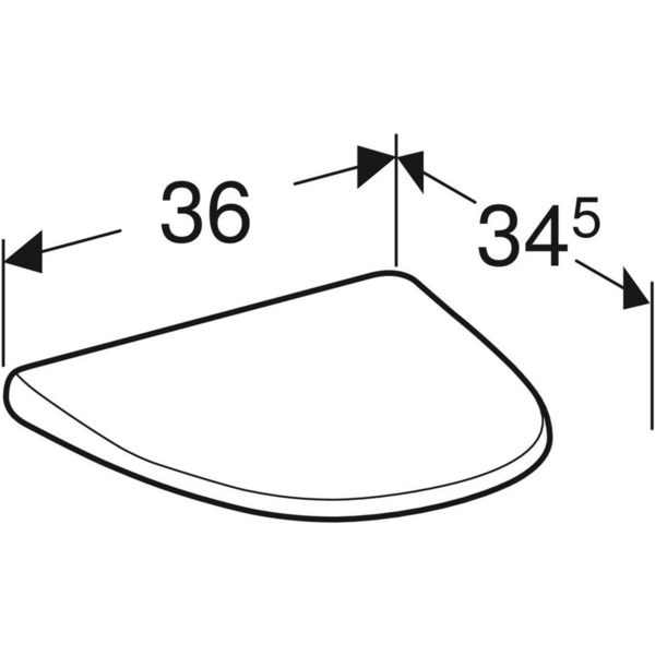 Kansi IDO lasten WC-istuimeen valkoinen 99418