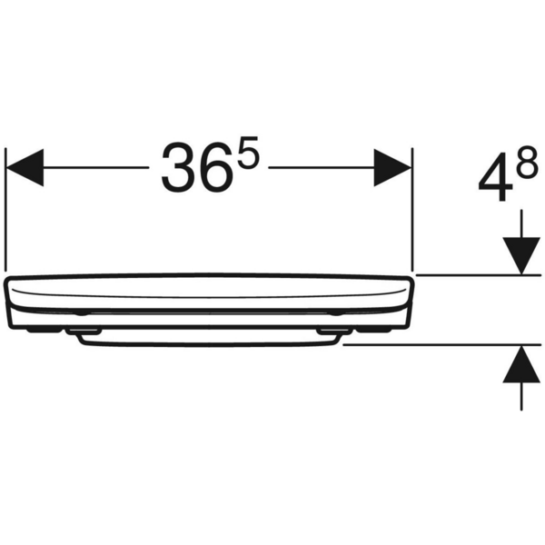 WC-istuinkansi IDO 9157131001 Glow musta
