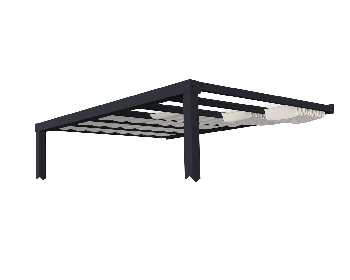 Terassikatosvarjo Canopia 3,4x3,7m