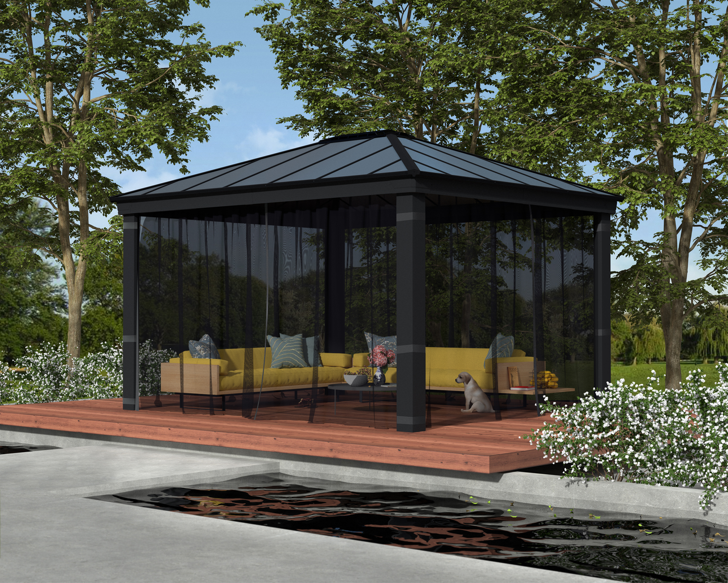 Verkkosarja Canopia Dallas 3,6x5m