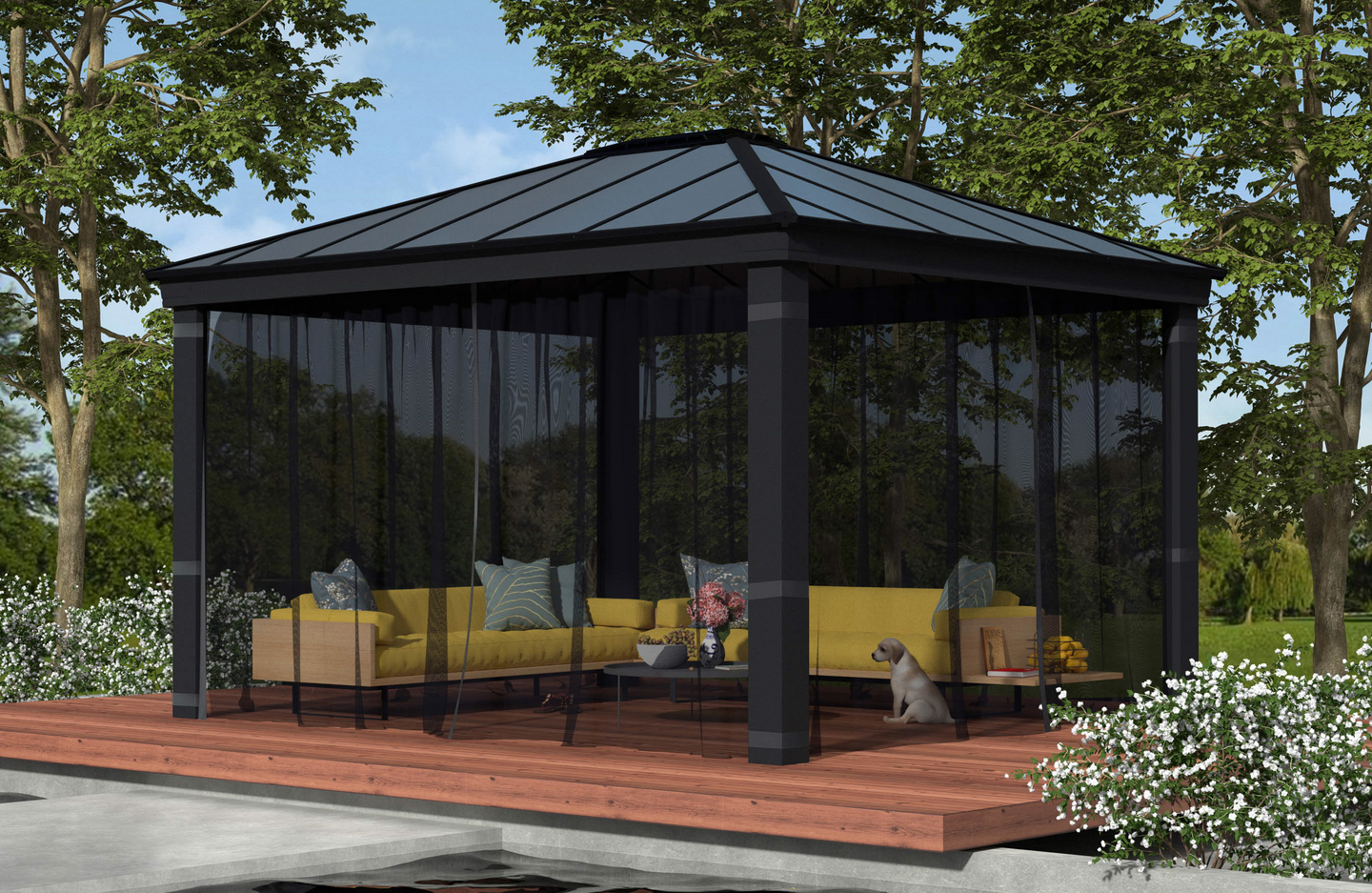 Verkkosarja Canopia Dallas 3,6x4m