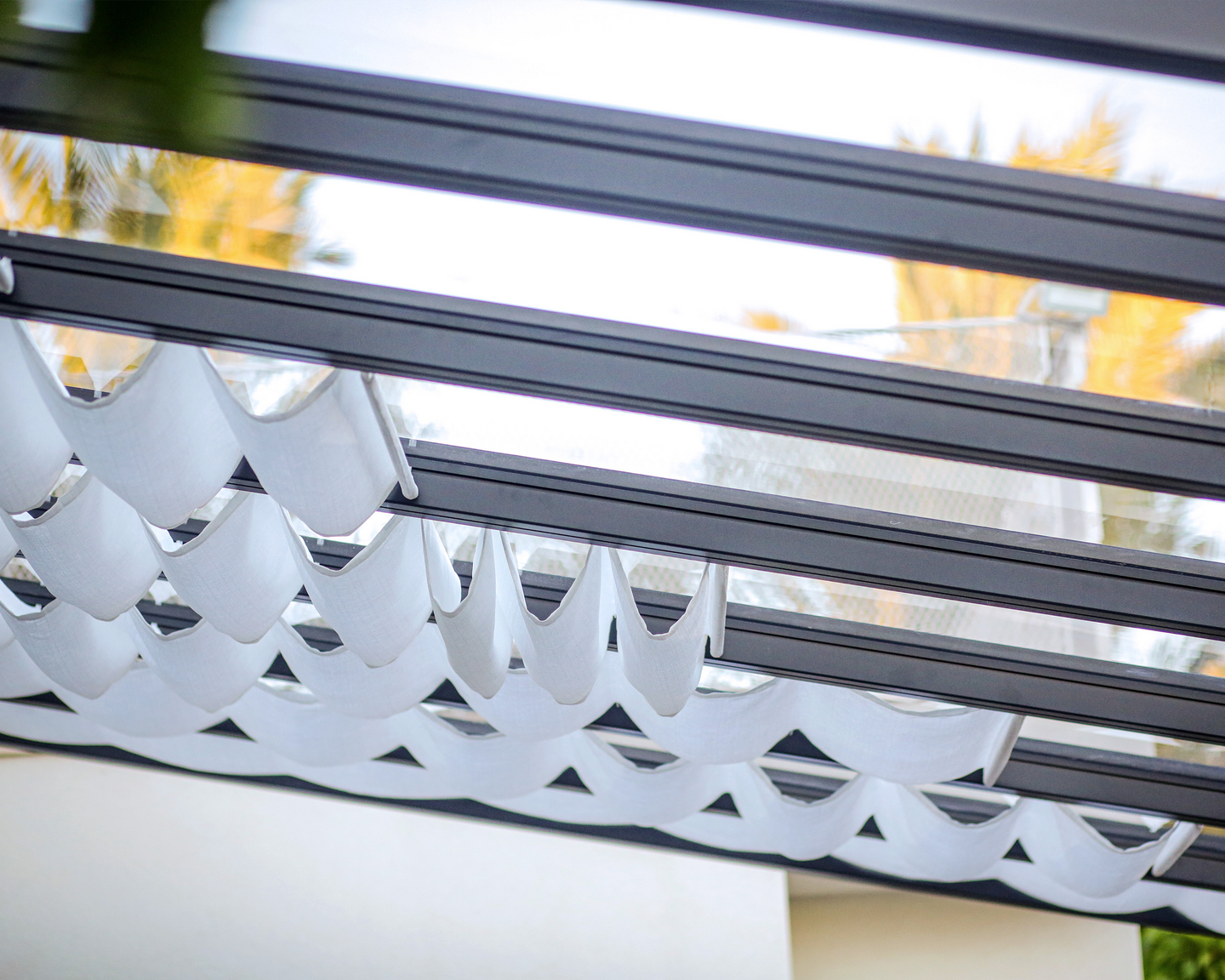 Terassikatosvarjo Canopia 3,4x3,7m