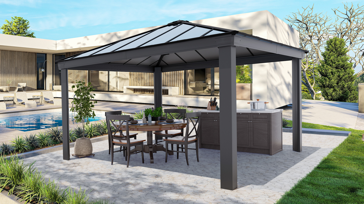 Paviljonki Canopia Dallas 4,2x4m