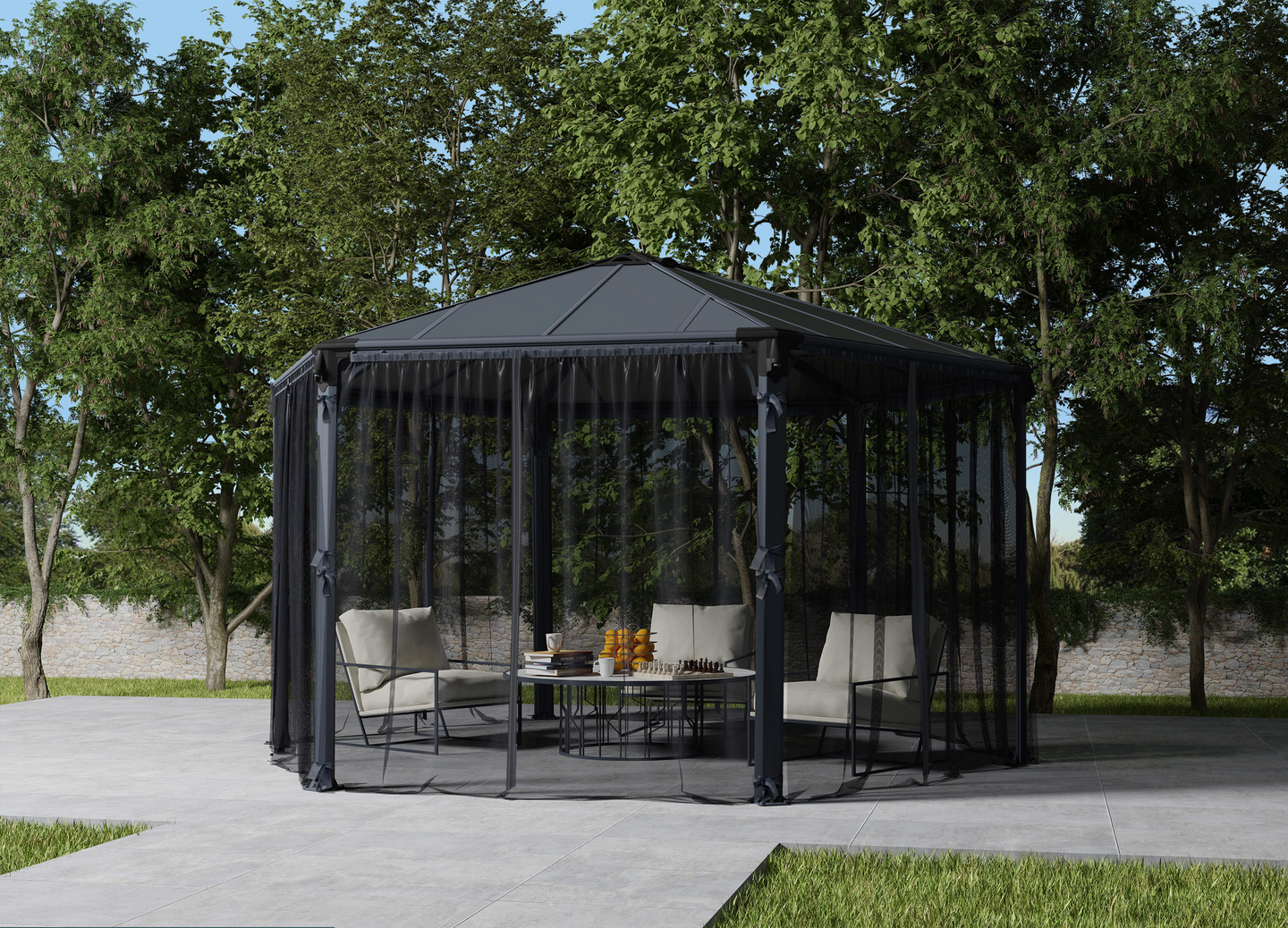 Paviljongin verkkosarja Canopia Roma