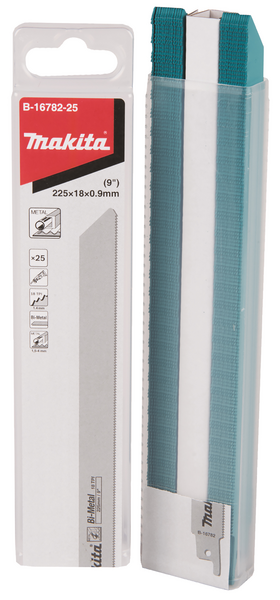 Puukkosahanterä Makita 225mm BiM 18TPI metalli 25kpl