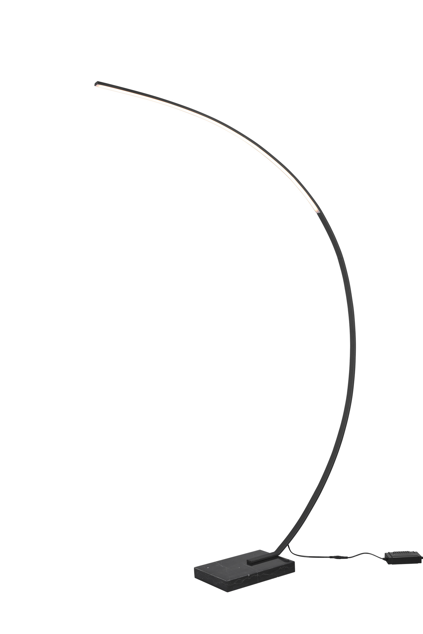 Lattiavalaisin TRIO Bangkok led 2200lm mattamusta