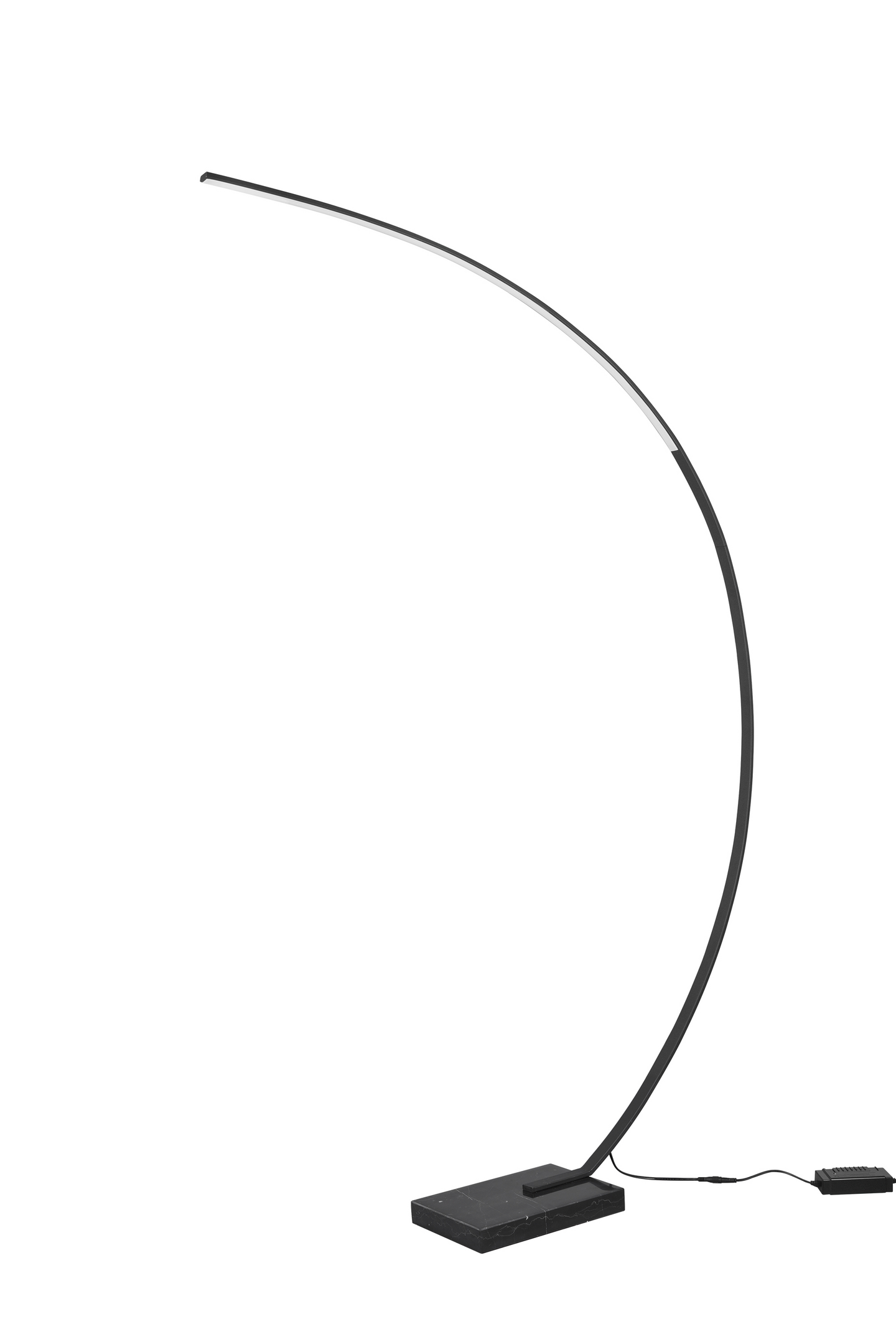 Lattiavalaisin TRIO Bangkok led 2200lm mattamusta