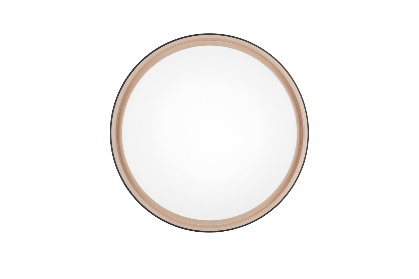 Plafondi TRIO Felis led 24W 40cm musta/kulta