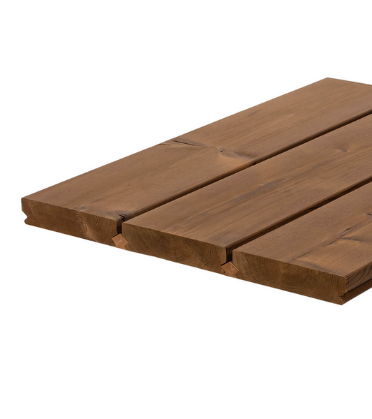 Terassilauta Luna Profix 2 SHP 26x117x4800 lämpökäsitelty mänty