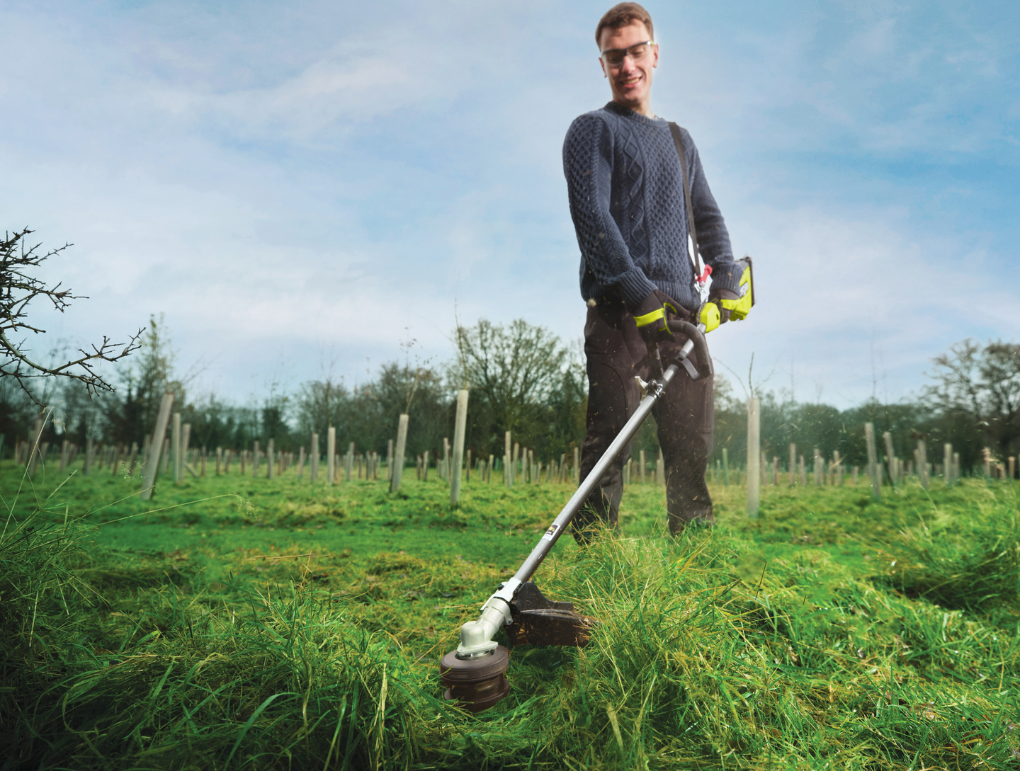 Akkutrimmeri Ryobi RY36LTX40A-0 36V Max Power runko