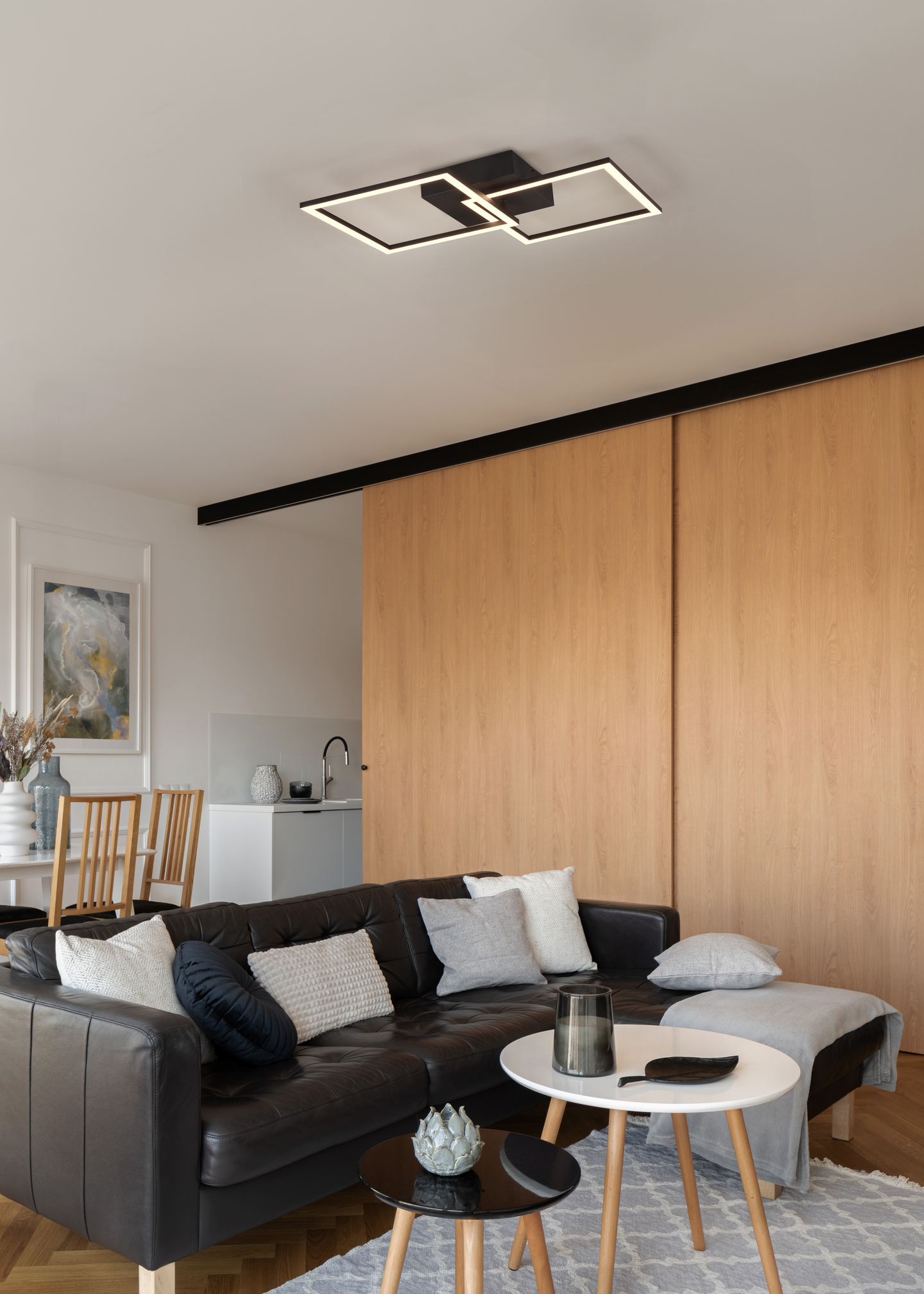 Kattovalaisin TRIO Trail led 2250lm 2-osainen musta