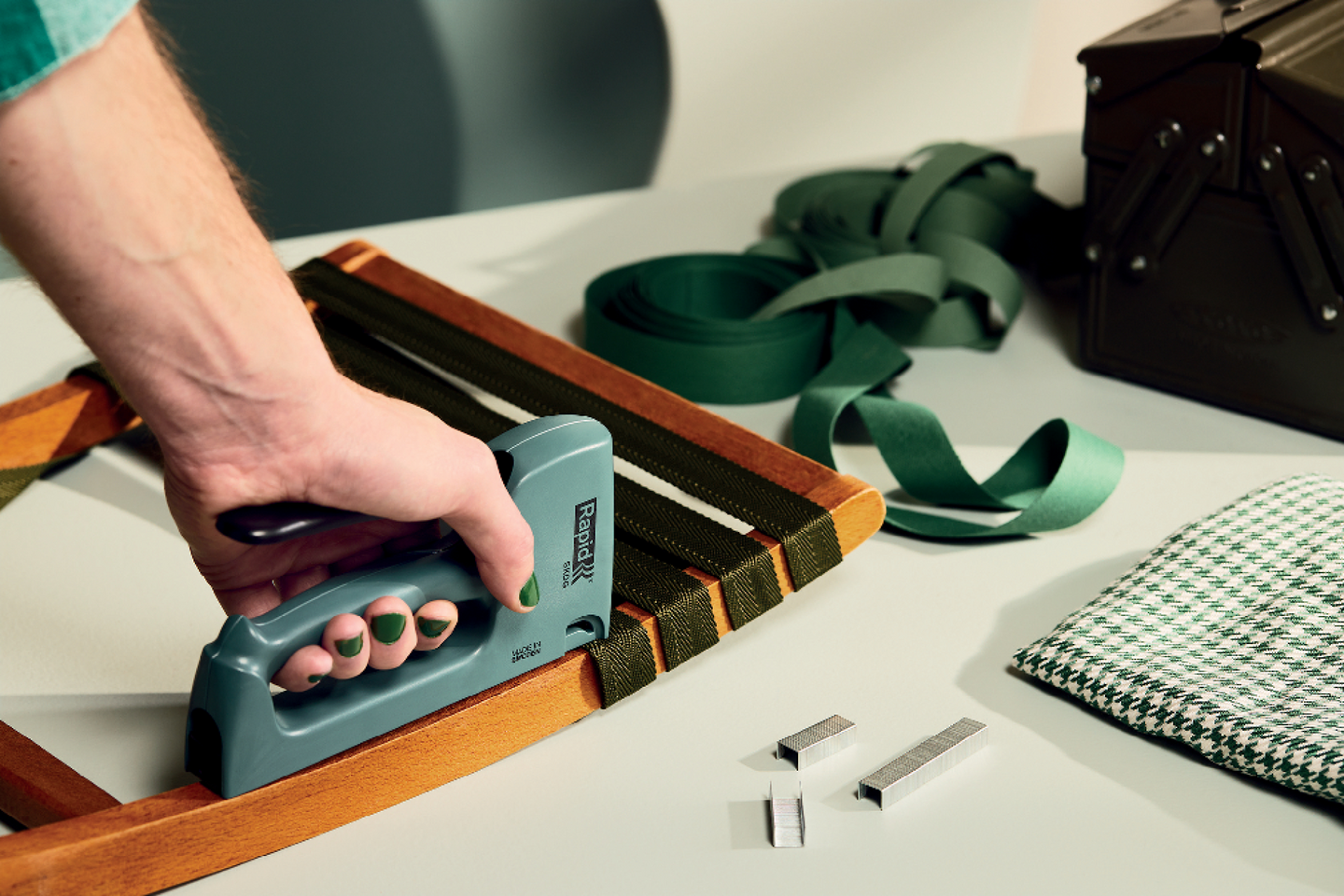 Sinkiläpistooli Rapid R13 Skog metsänvihreä